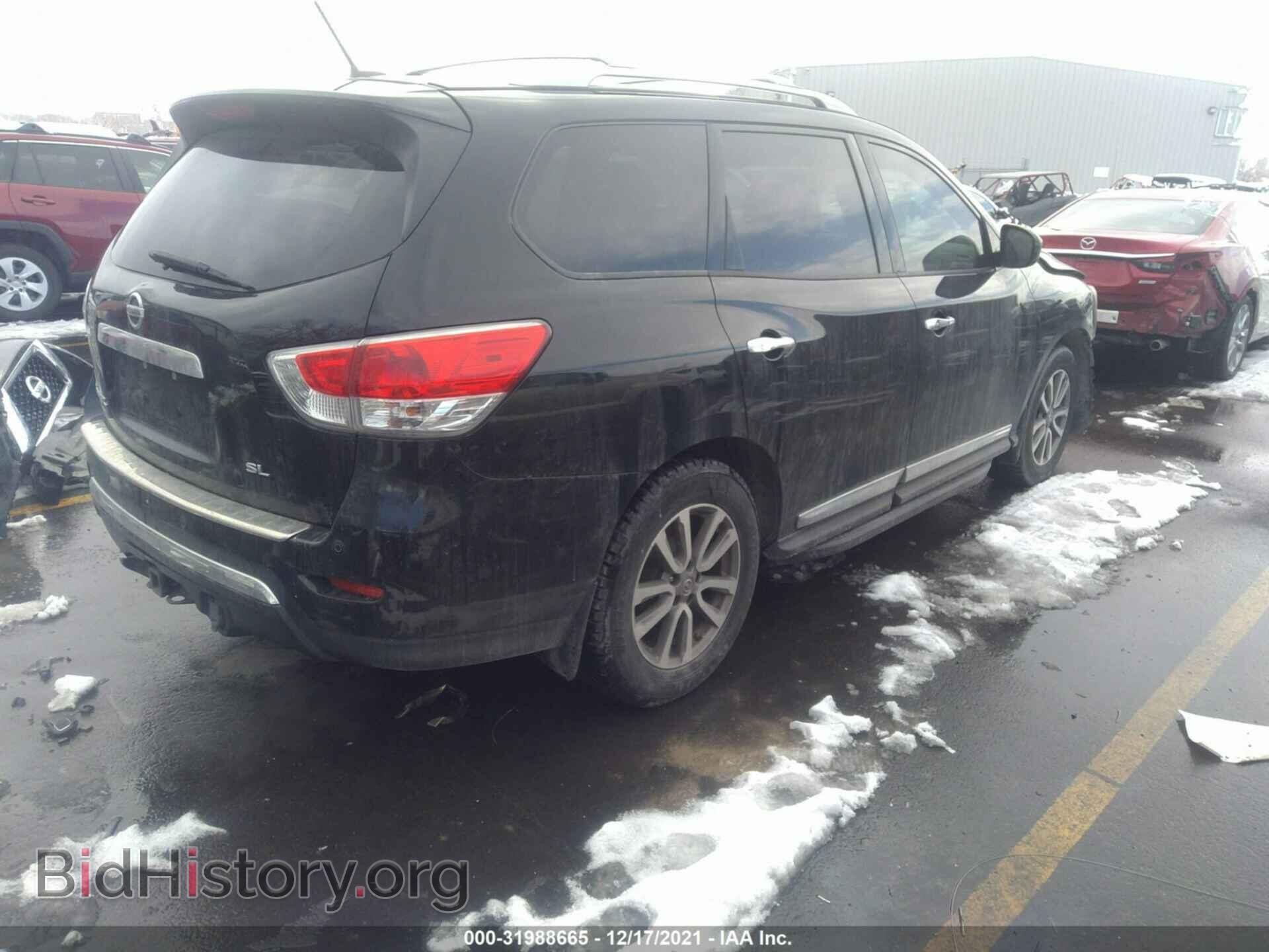 2014 NISSAN PATHFINDER - VIN: 5N1AR2MN9EC665945 - Фото 4