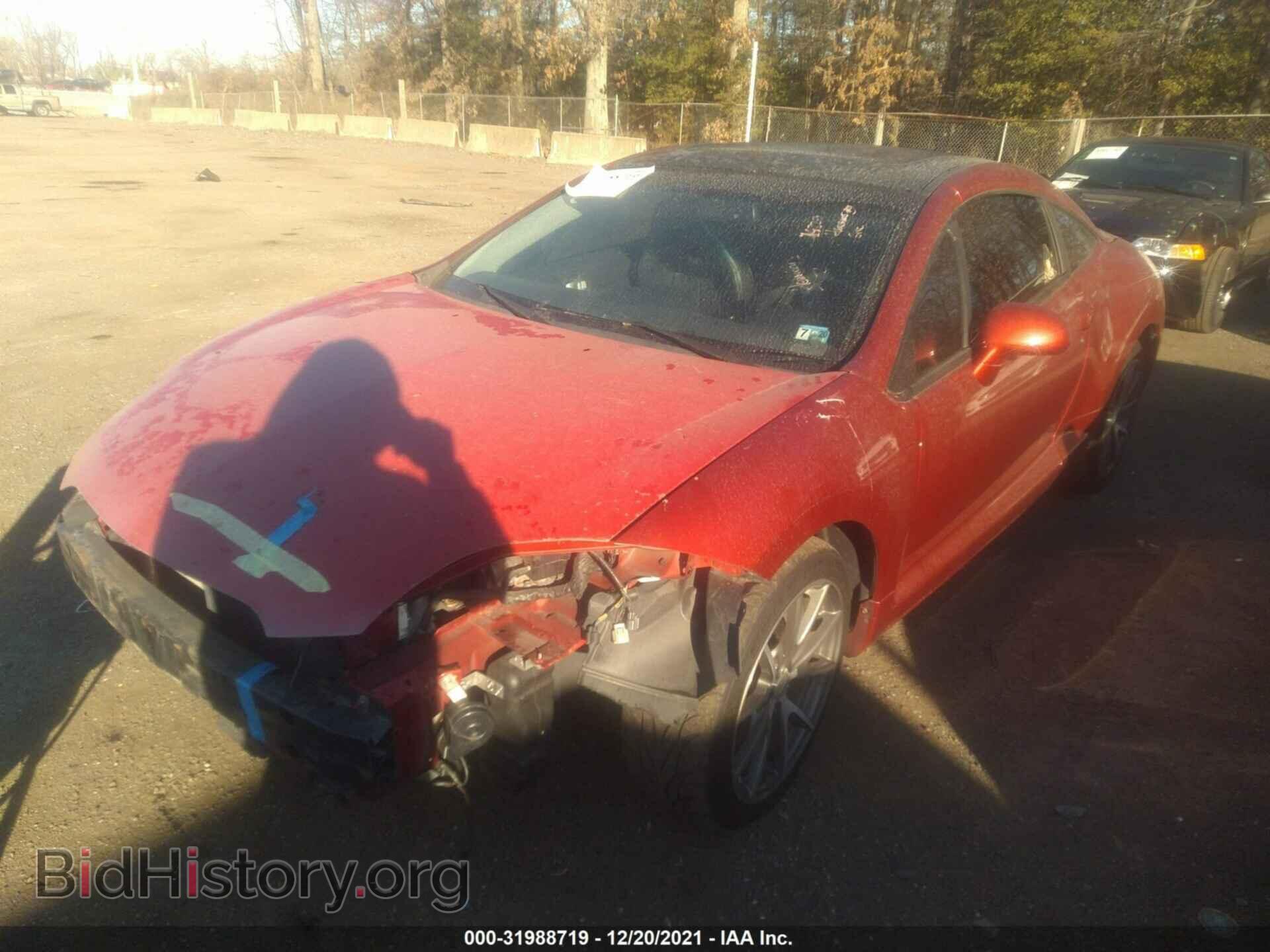 2011 MITSUBISHI ECLIPSE - VIN: 4A31K5DF4BE004744 - Фото 2