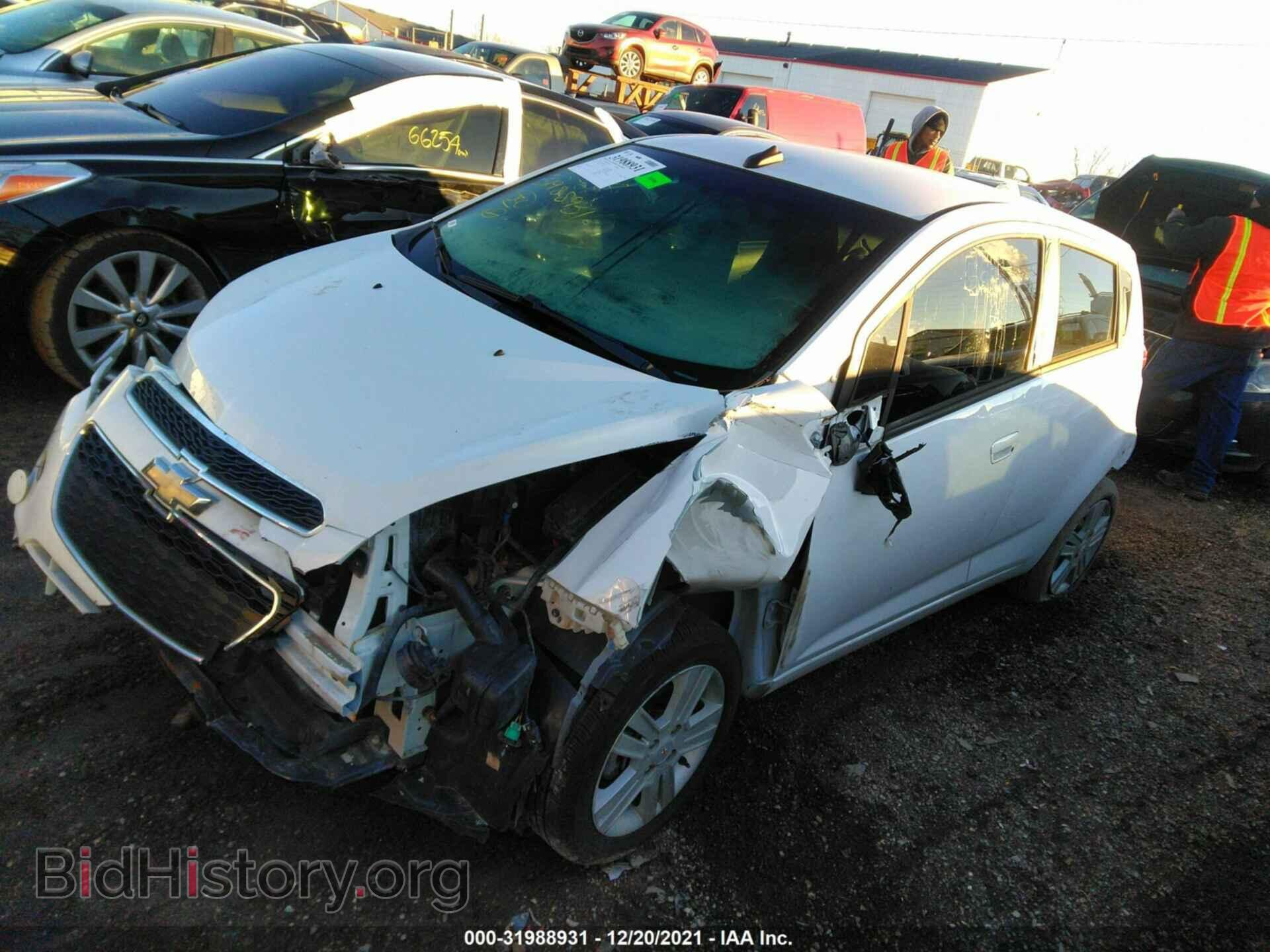 2014 CHEVROLET SPARK - VIN: KL8CD6S90EC564813 - Фото 2