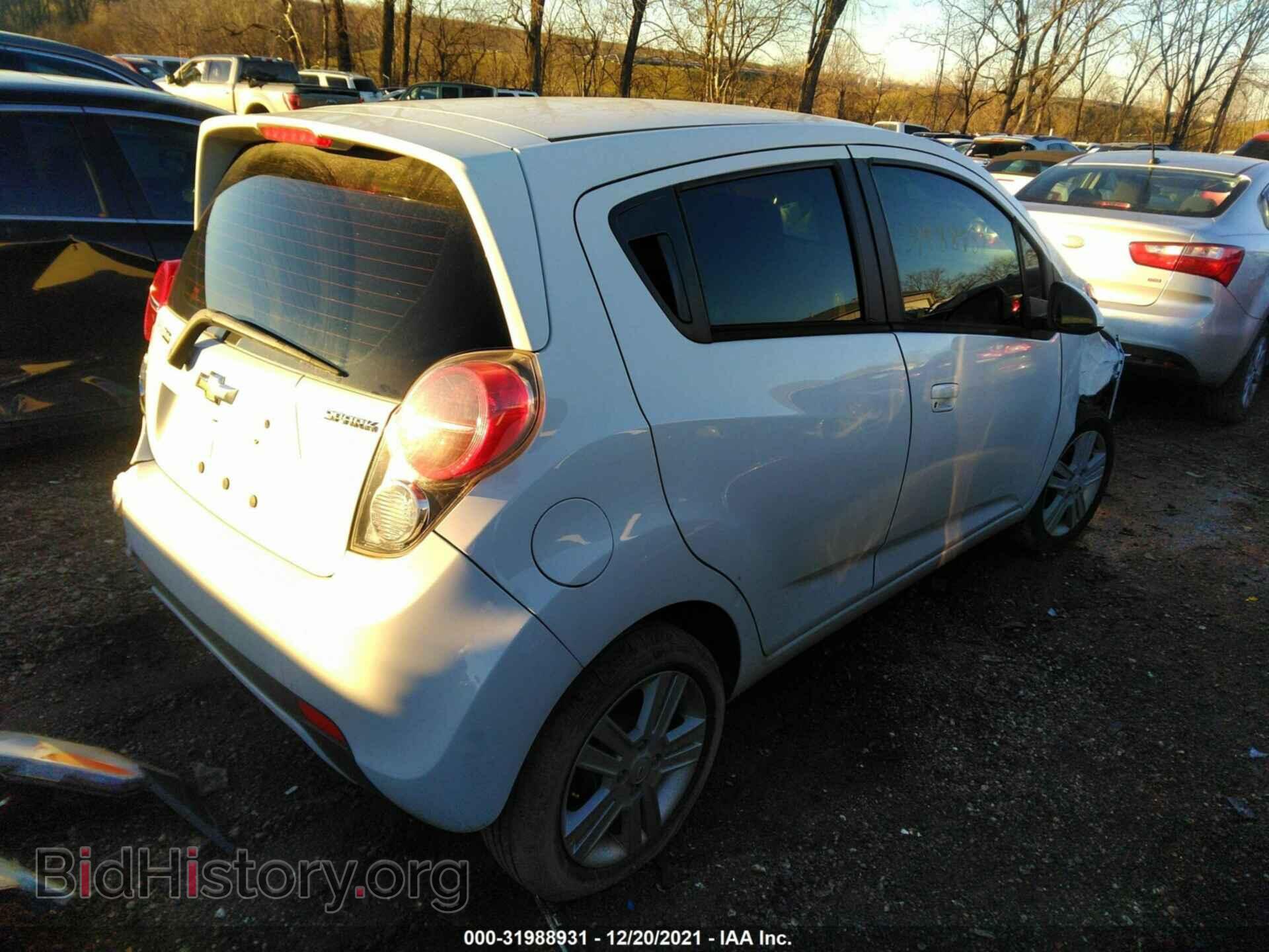2014 CHEVROLET SPARK - VIN: KL8CD6S90EC564813 - Фото 4