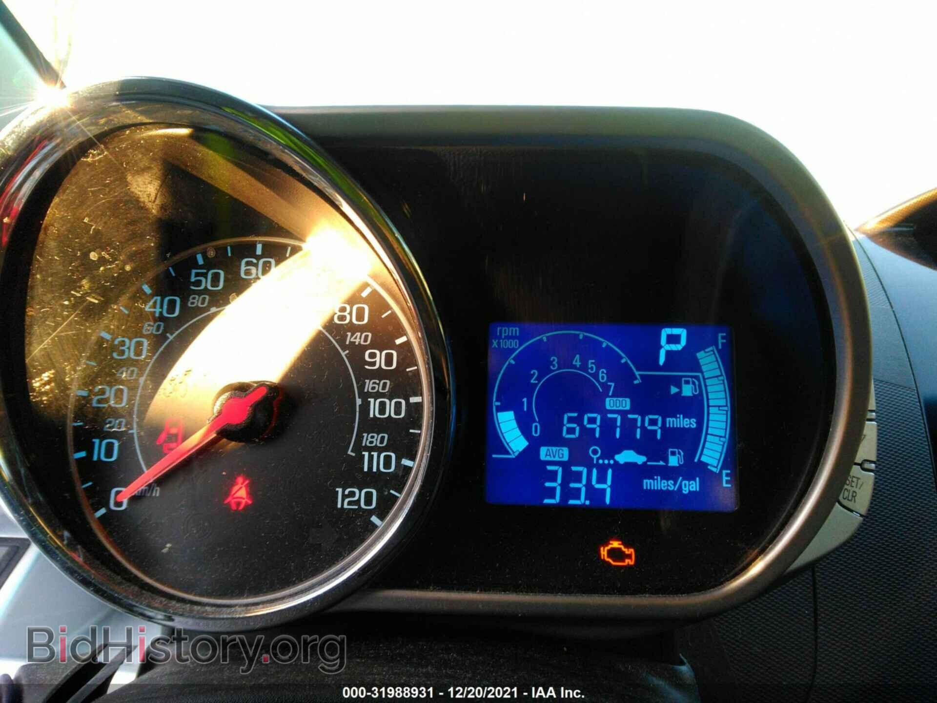 2014 CHEVROLET SPARK - VIN: KL8CD6S90EC564813 - Фото 7