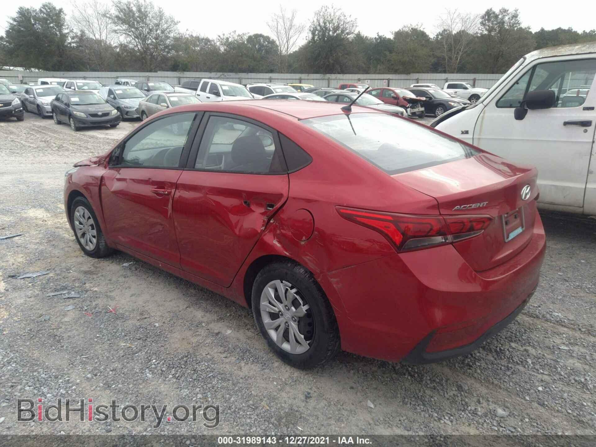 2019 HYUNDAI ACCENT - VIN: 3KPC24A37KE060150 - Фото 3