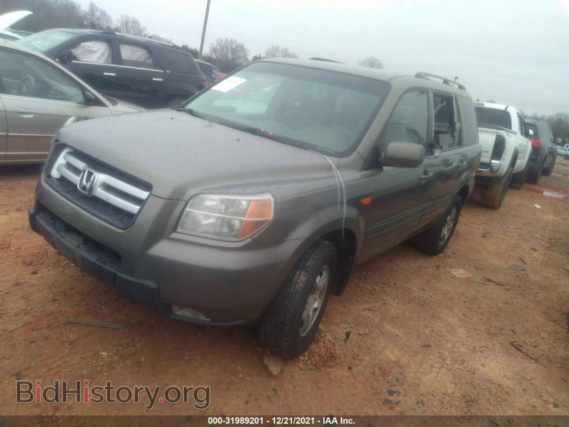 2007 HONDA PILOT - VIN: 5FNYF28427B007631 - Фото 2