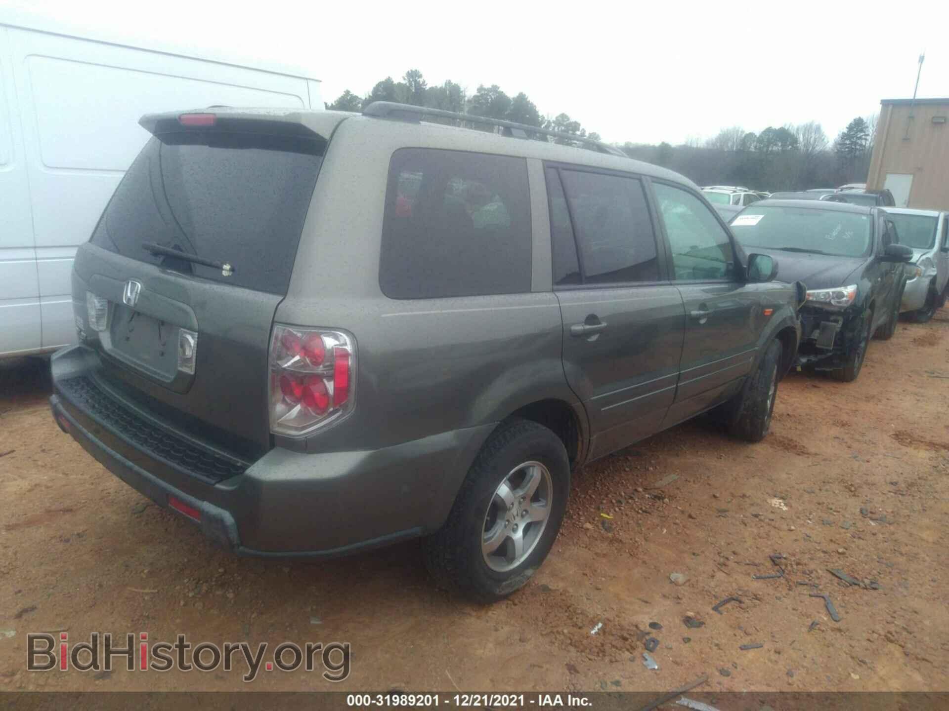 2007 HONDA PILOT - VIN: 5FNYF28427B007631 - Фото 4