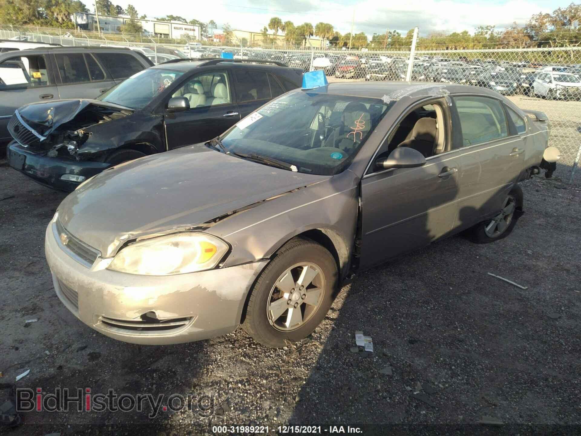 2006 CHEVROLET IMPALA - VIN: 2G1WT55K069281829 - Фото 2