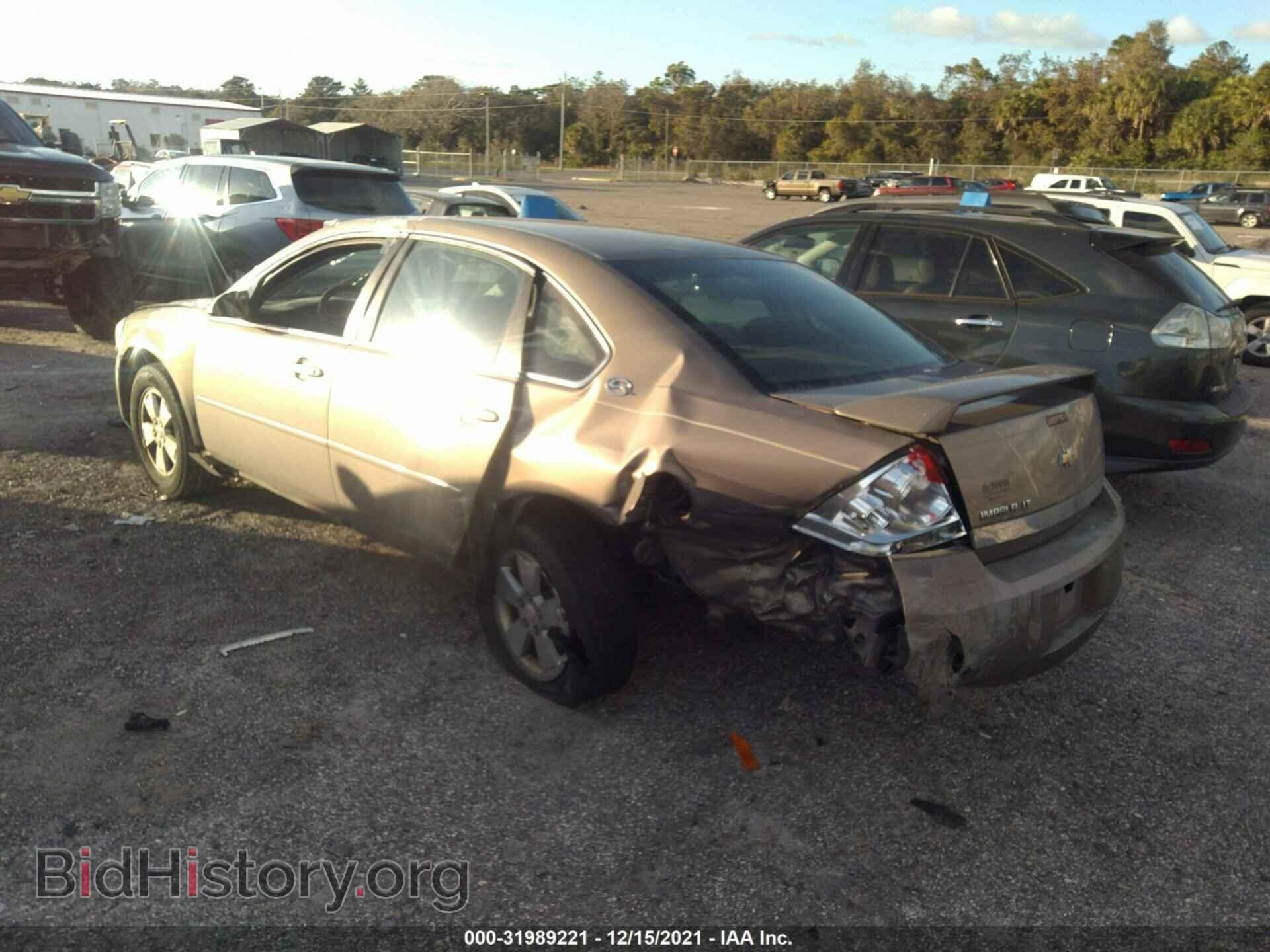 2006 CHEVROLET IMPALA - VIN: 2G1WT55K069281829 - Фото 3