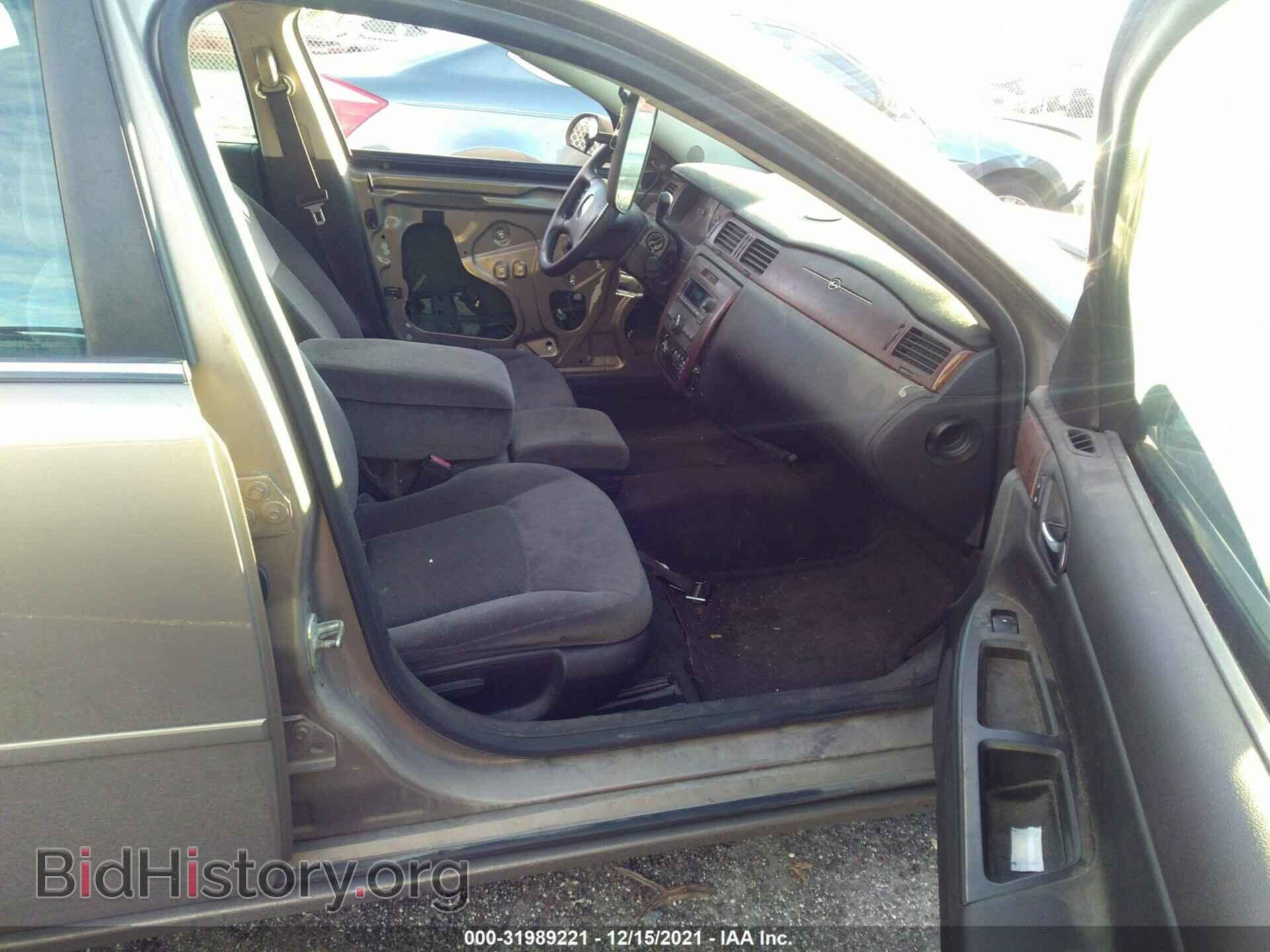2006 CHEVROLET IMPALA - VIN: 2G1WT55K069281829 - Фото 5
