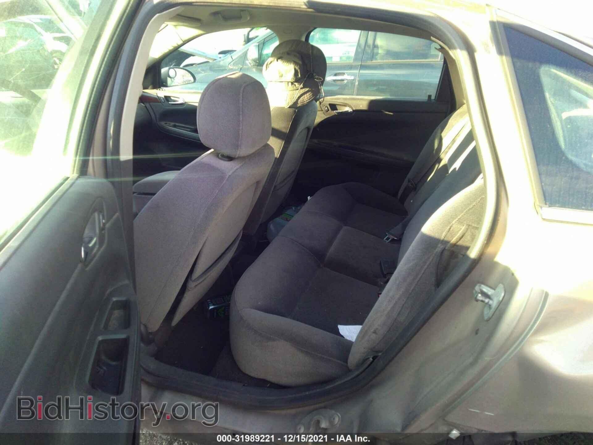 2006 CHEVROLET IMPALA - VIN: 2G1WT55K069281829 - Фото 8