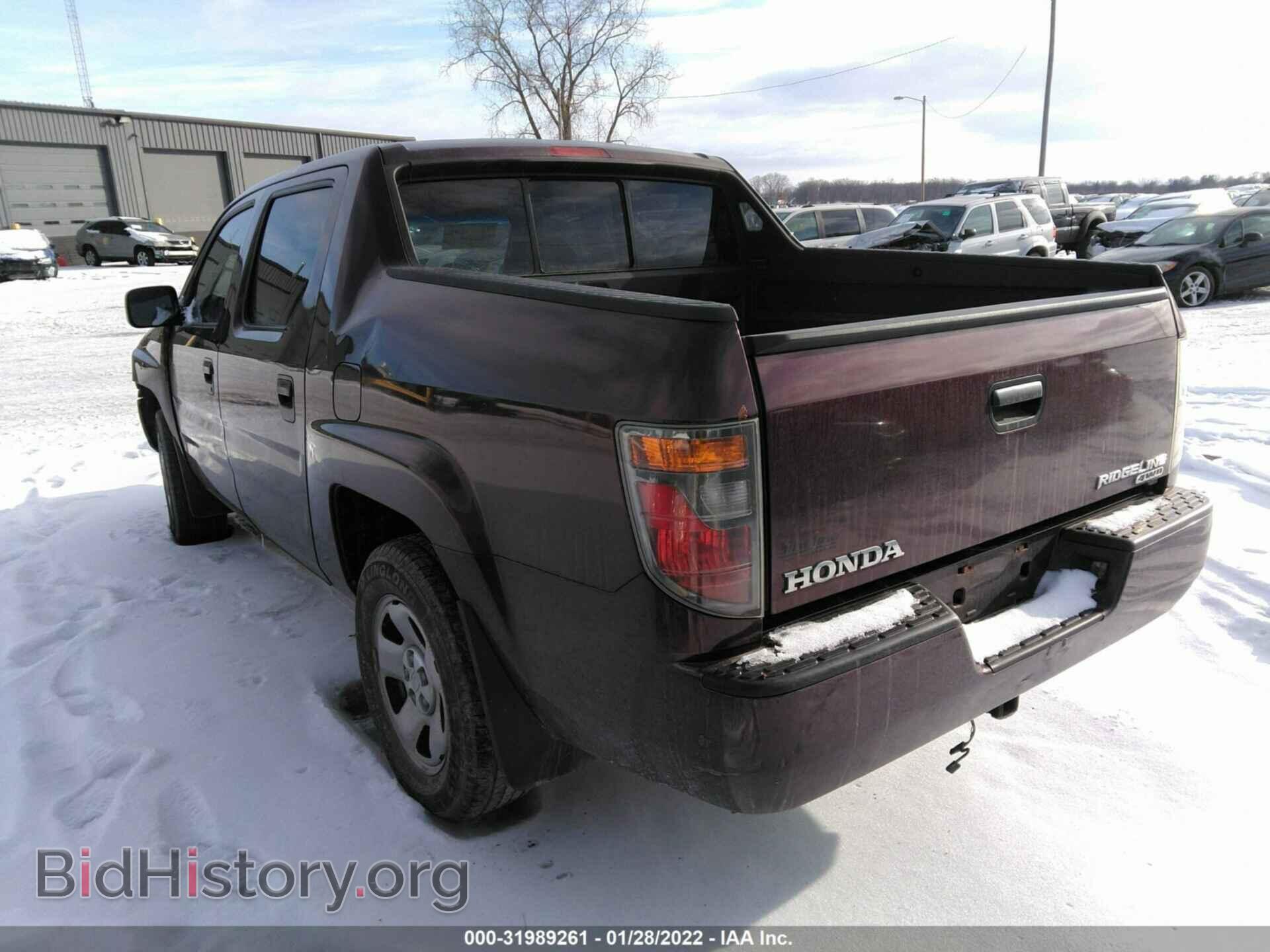 2008 HONDA RIDGELINE - VIN: 2HJYK16228H534759 - Фото 3