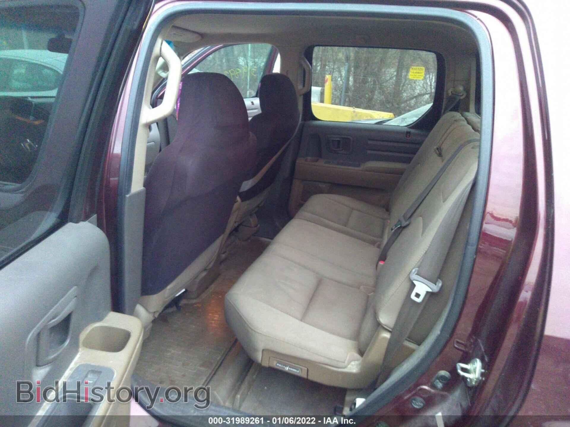 2008 HONDA RIDGELINE - VIN: 2HJYK16228H534759 - Фото 8