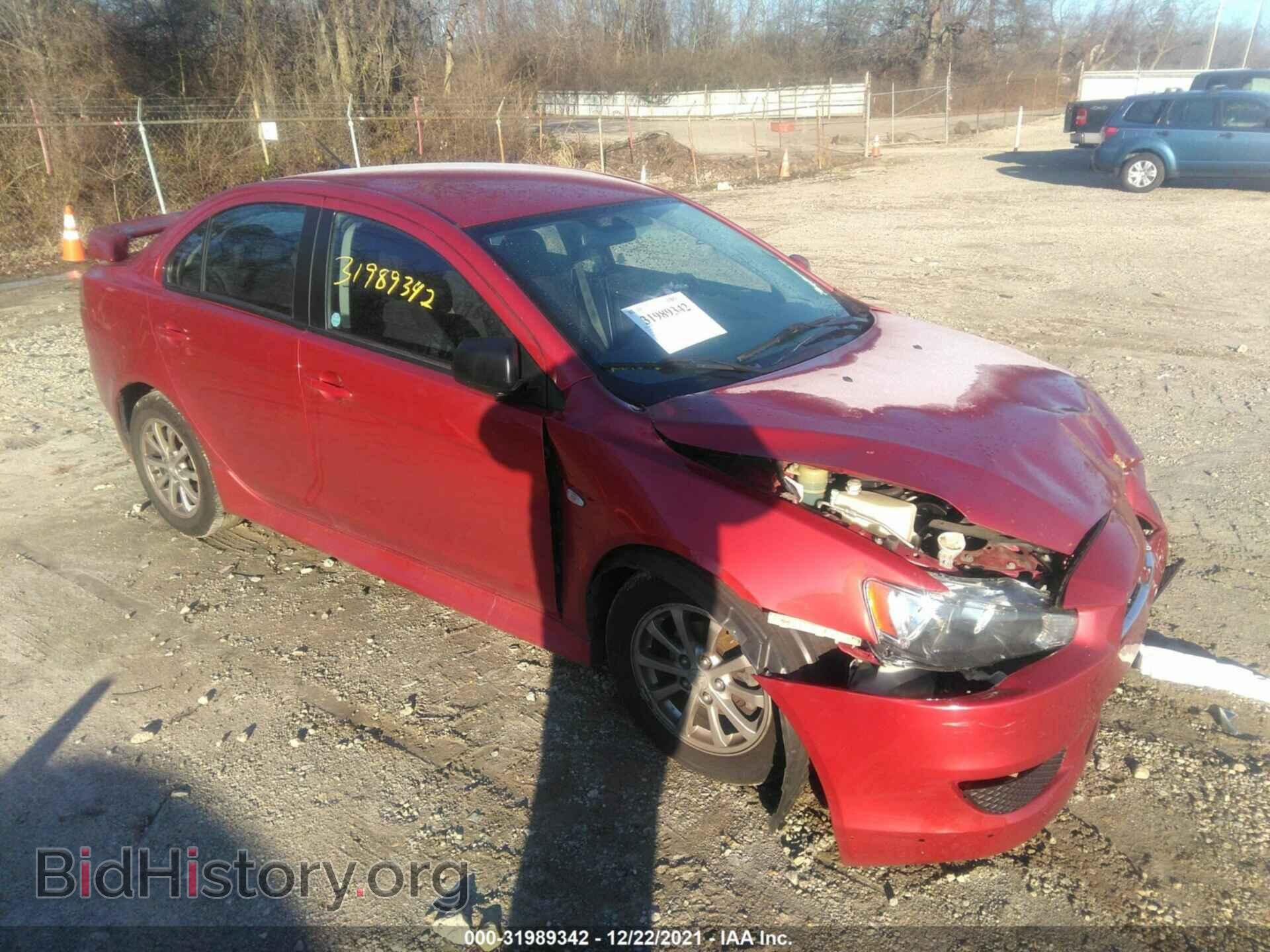 Photo JA32U2FU4AU017119 - MITSUBISHI LANCER 2010