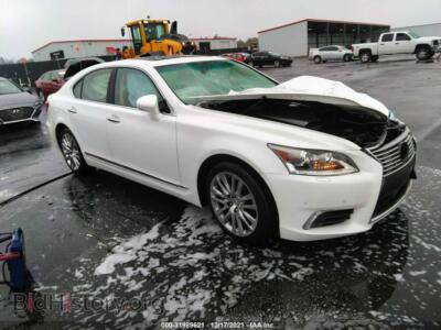 2015 Lexus LS 460, white — VIN JTHBL5EF0F5135709, IAAI