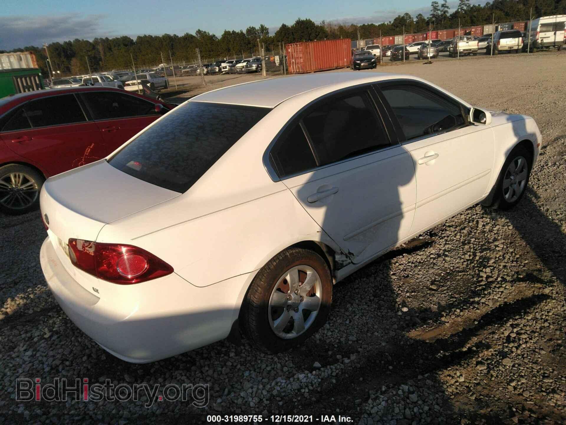 2007 KIA OPTIMA - VIN: KNAGE123875131832 - Фото 4