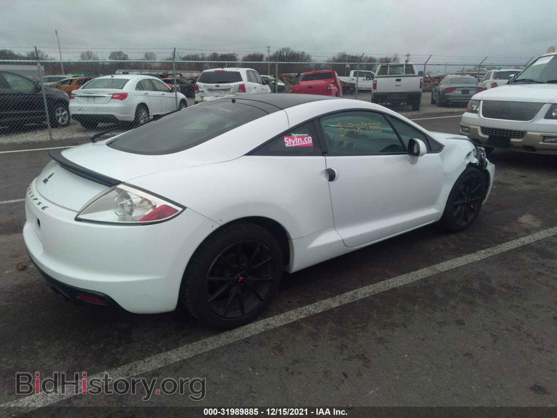 2012 MITSUBISHI ECLIPSE - VIN: 4A31K5DF0CE007562 - Фото 4