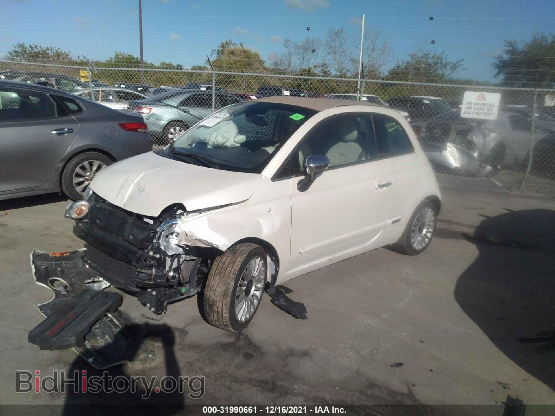 2017 FIAT 500C - VIN: 3C3CFFER2HT661747 - Photo 2