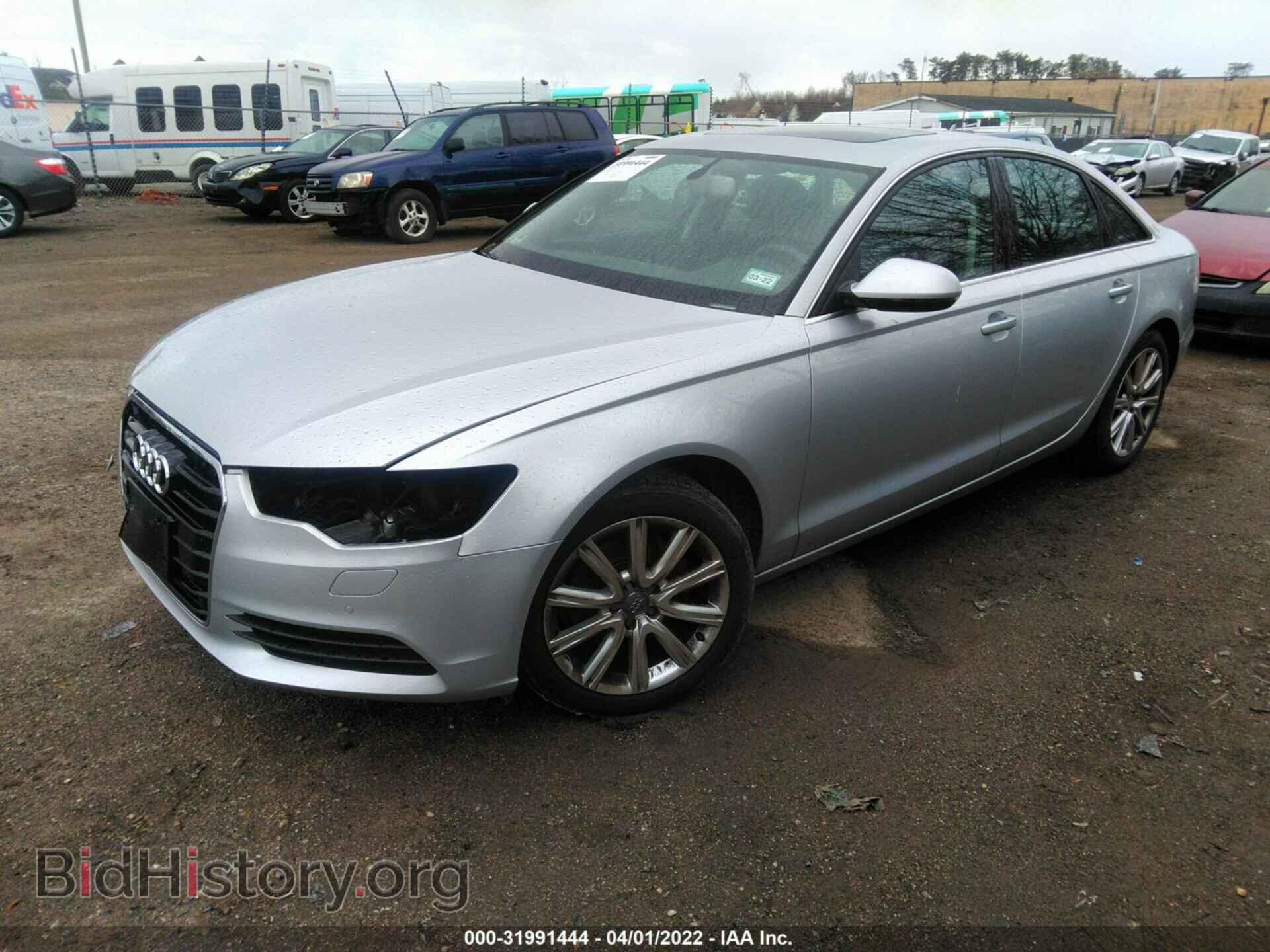 2013 AUDI A6 - VIN: WAUDFAFC8DN144070 - Фото 2