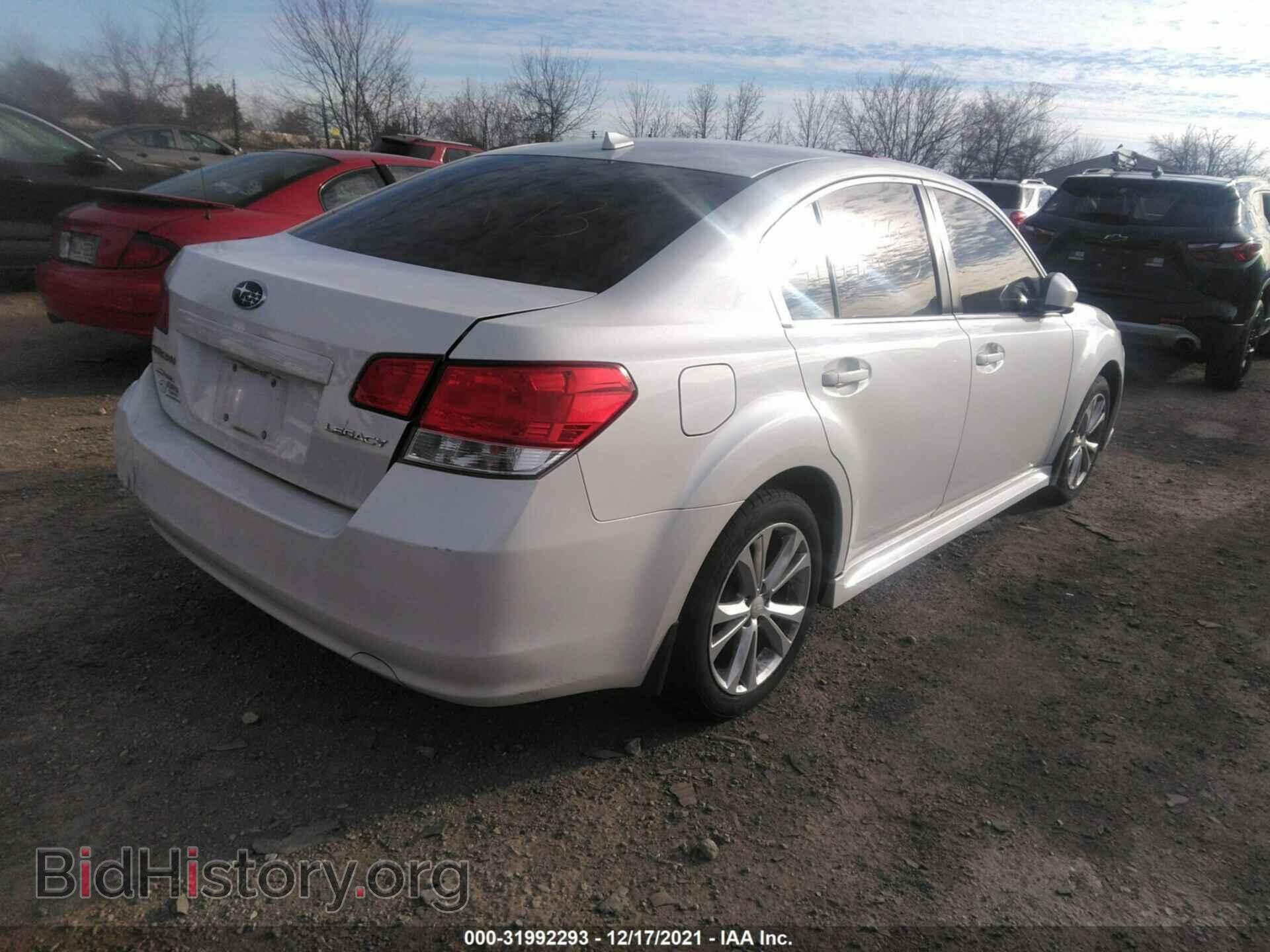 2014 SUBARU LEGACY - VIN: 4S3BMCC66E3009452 - Фото 4