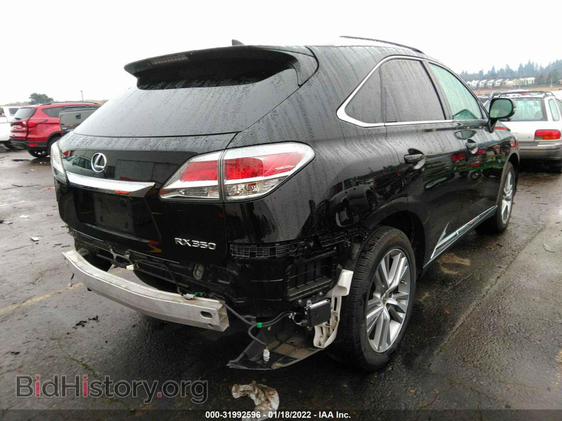 2015 LEXUS RX 350 - VIN: 2T2BK1BA4FC320253 - Фото 4