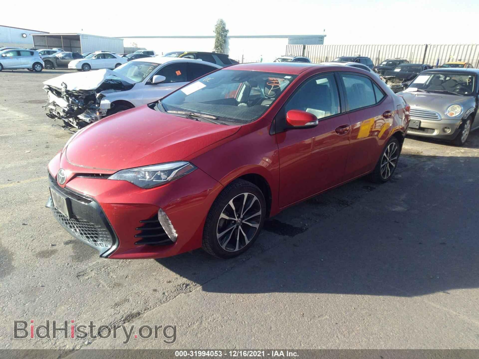 2017 TOYOTA COROLLA - VIN: 5YFBURHEXHP659867 - Фото 2