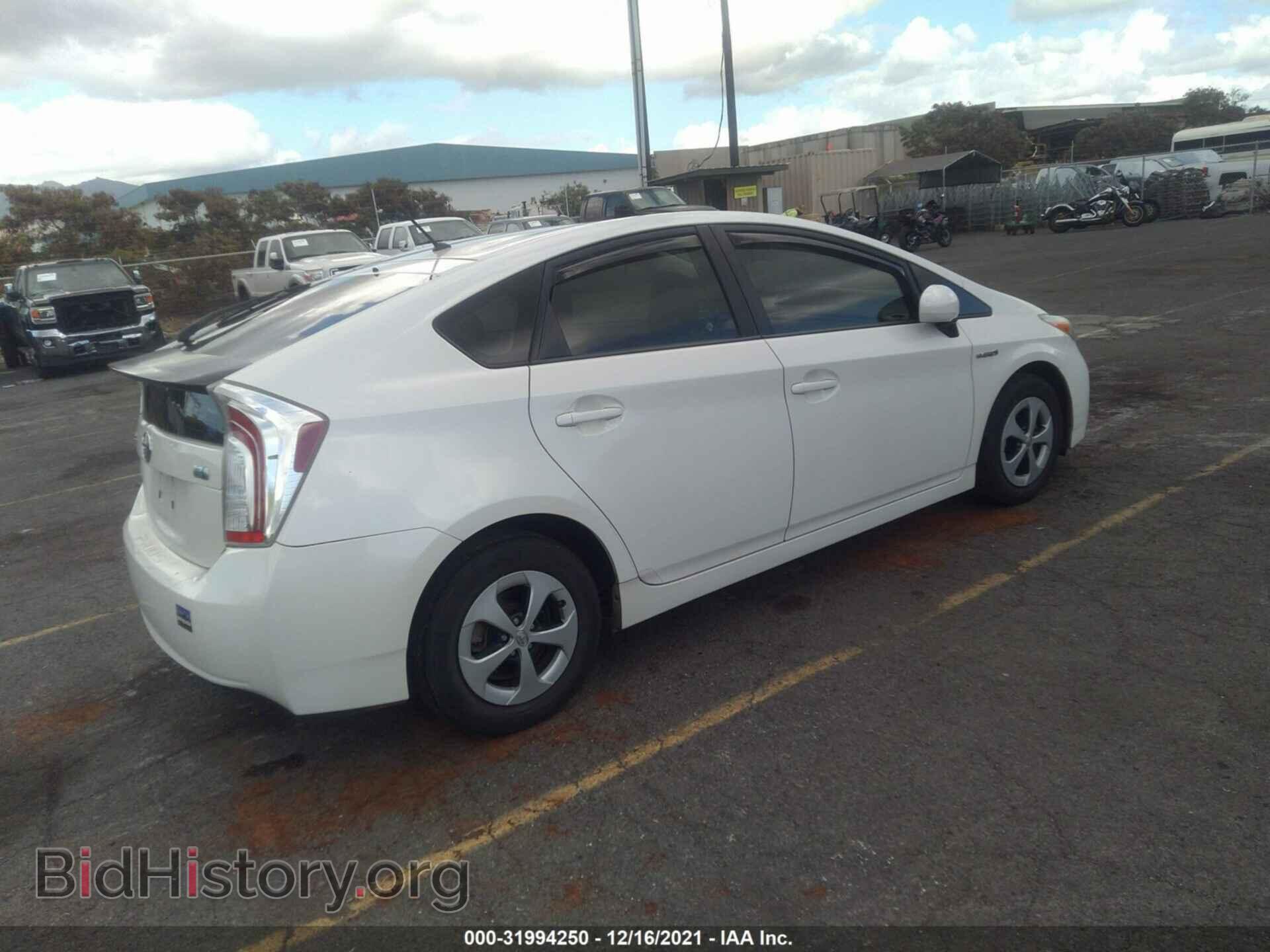 2012 TOYOTA PRIUS - VIN: JTDKN3DU2C5468912 - Фото 4