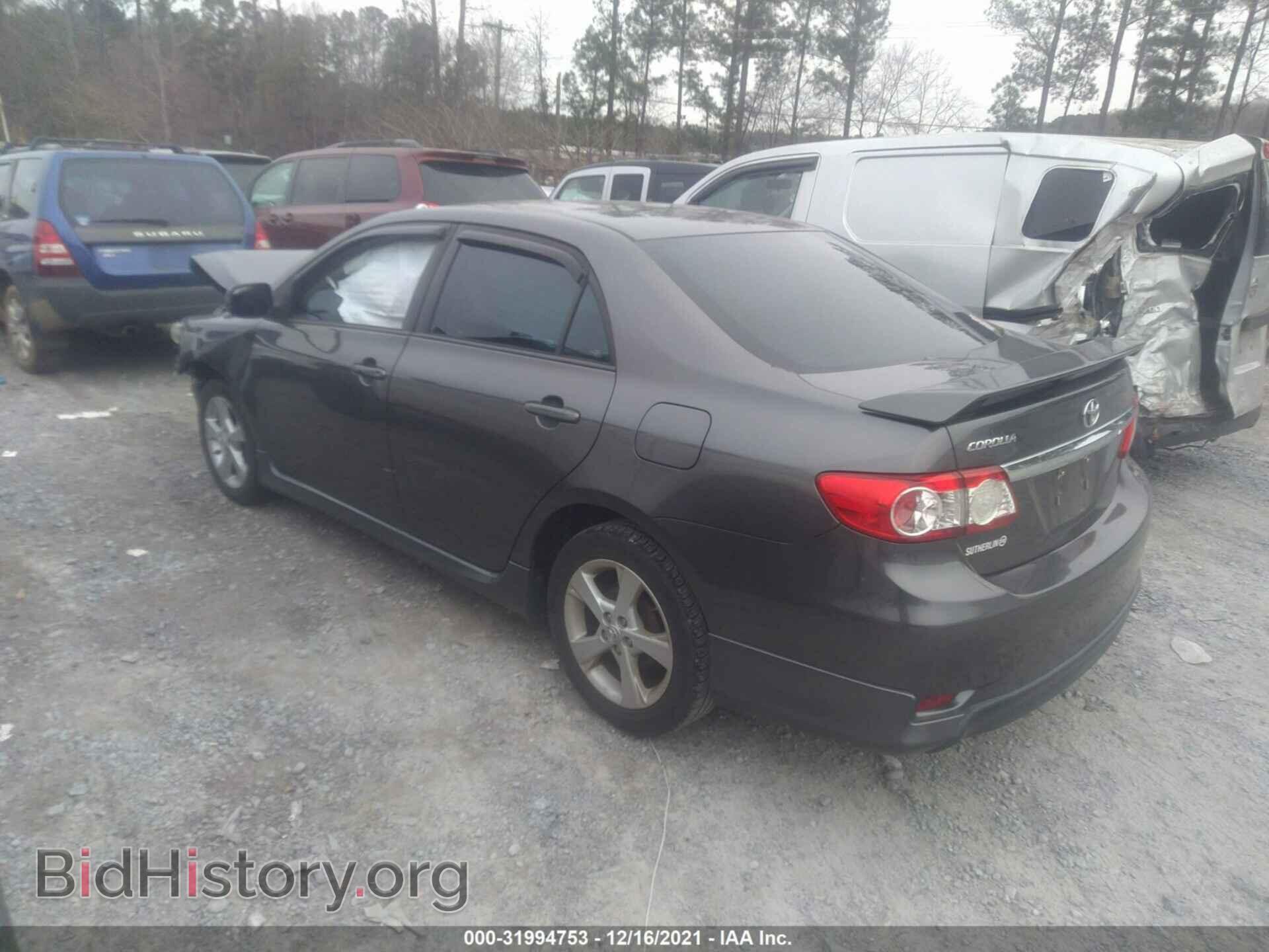 2013 TOYOTA COROLLA - VIN: 5YFBU4EE2DP146677 - Фото 3