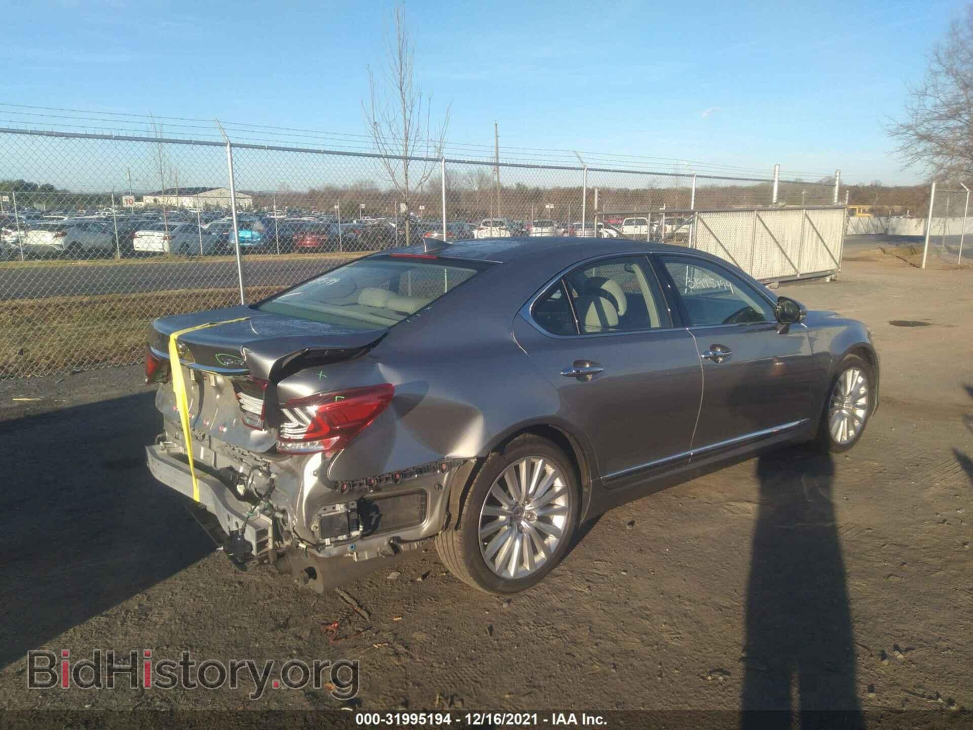 2017 LEXUS LS - VIN: JTHCL5EF5H5029375 - Фото 4