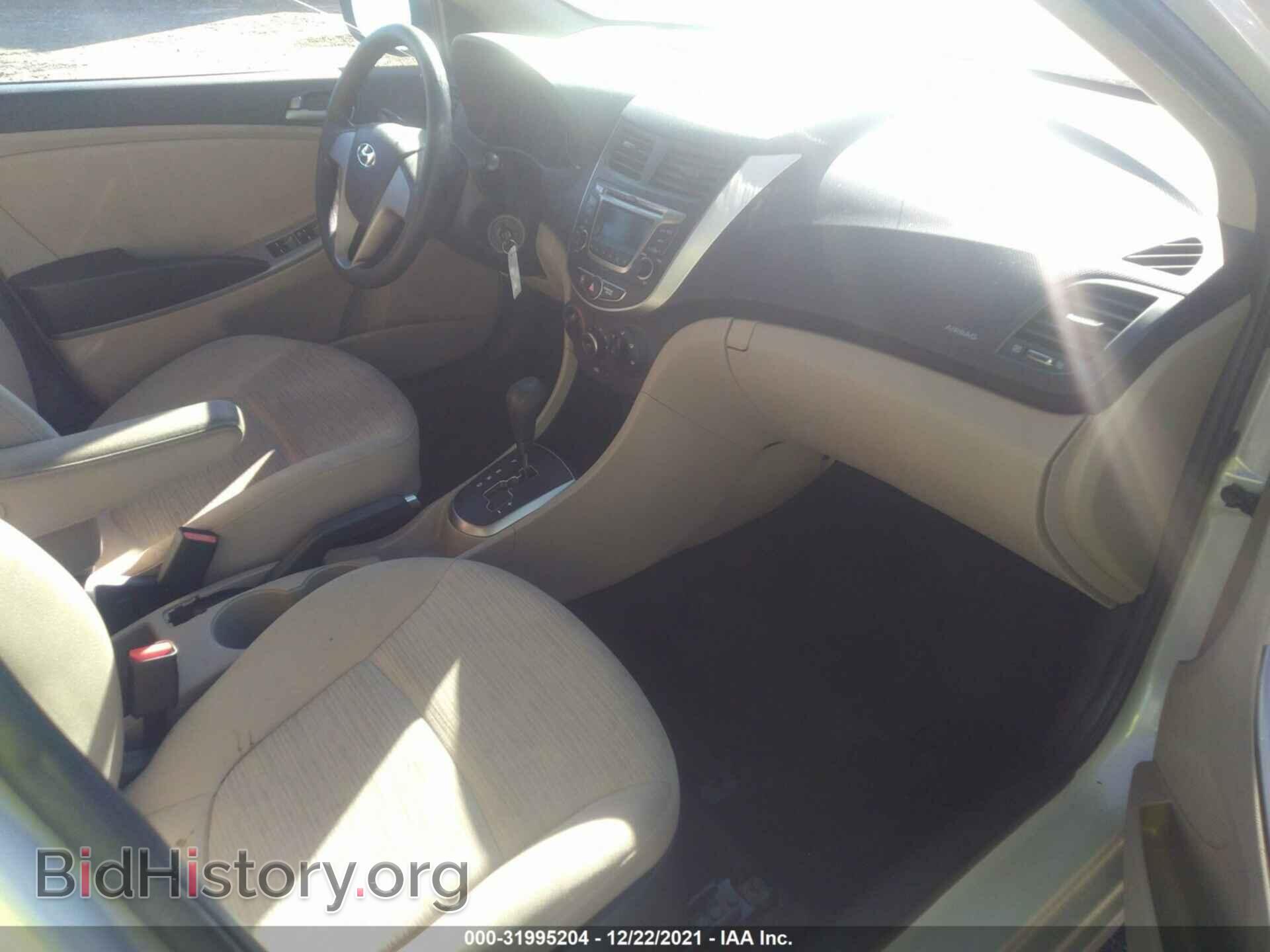 2016 HYUNDAI ACCENT - VIN: KMHCT4AE8GU967055 - Фото 5