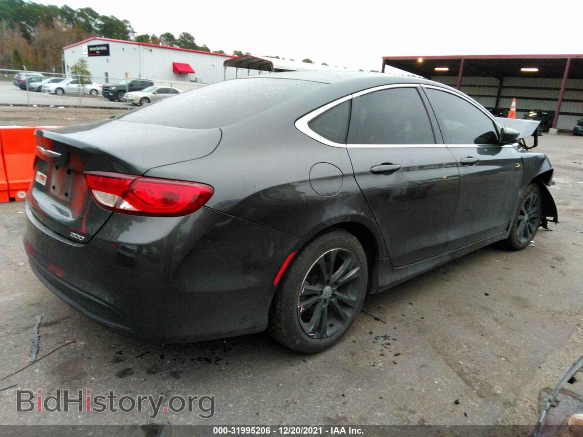 2016 CHRYSLER 200 - VIN: 1C3CCCFB1GN182792 - Фото 4
