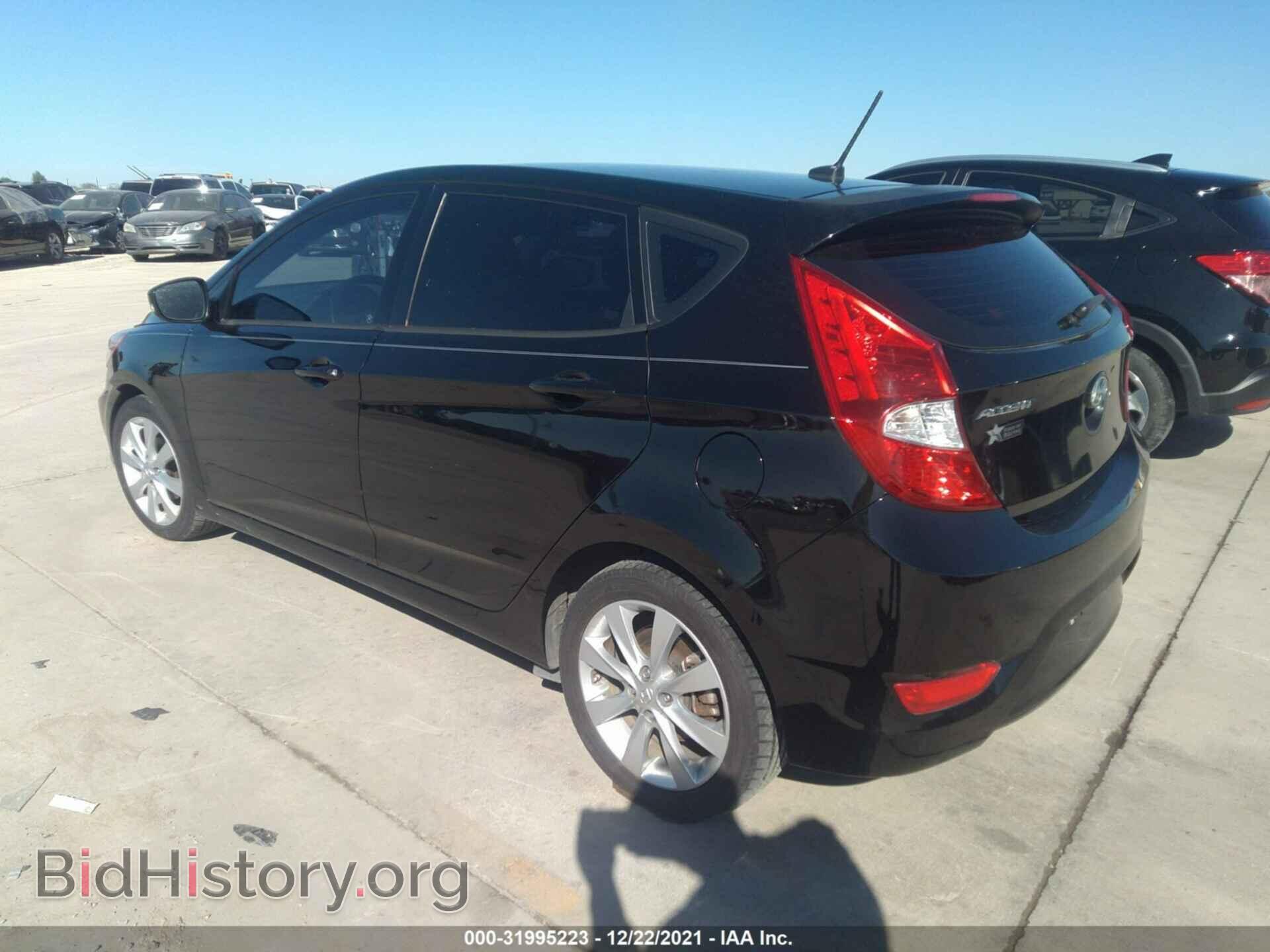 2013 HYUNDAI ACCENT - VIN: KMHCU5AE3DU120961 - Фото 3