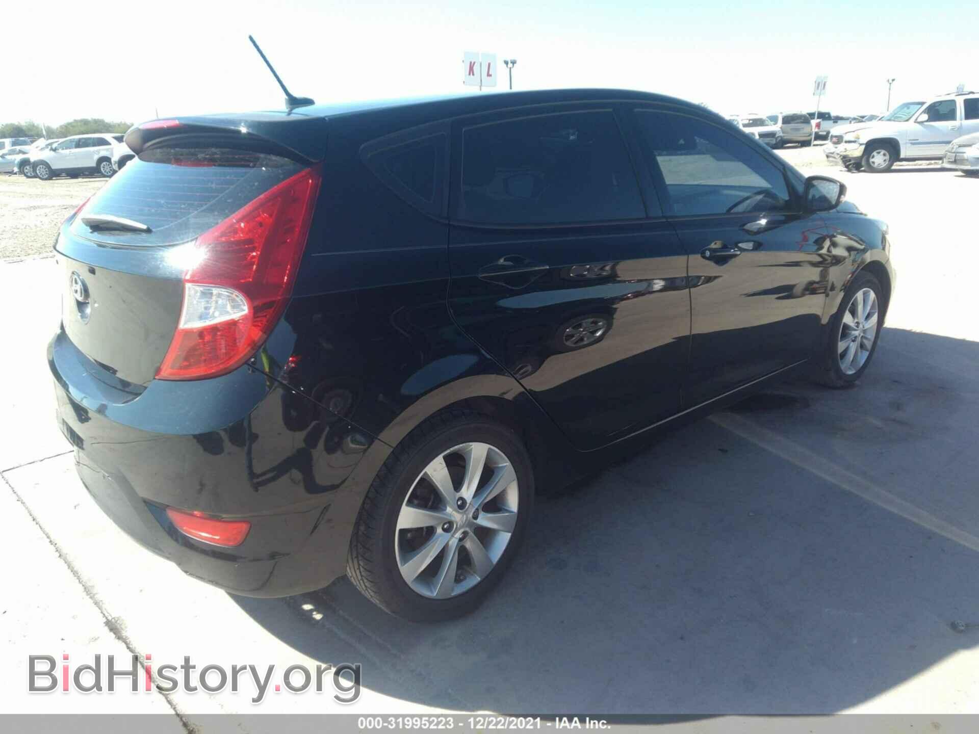 2013 HYUNDAI ACCENT - VIN: KMHCU5AE3DU120961 - Фото 4