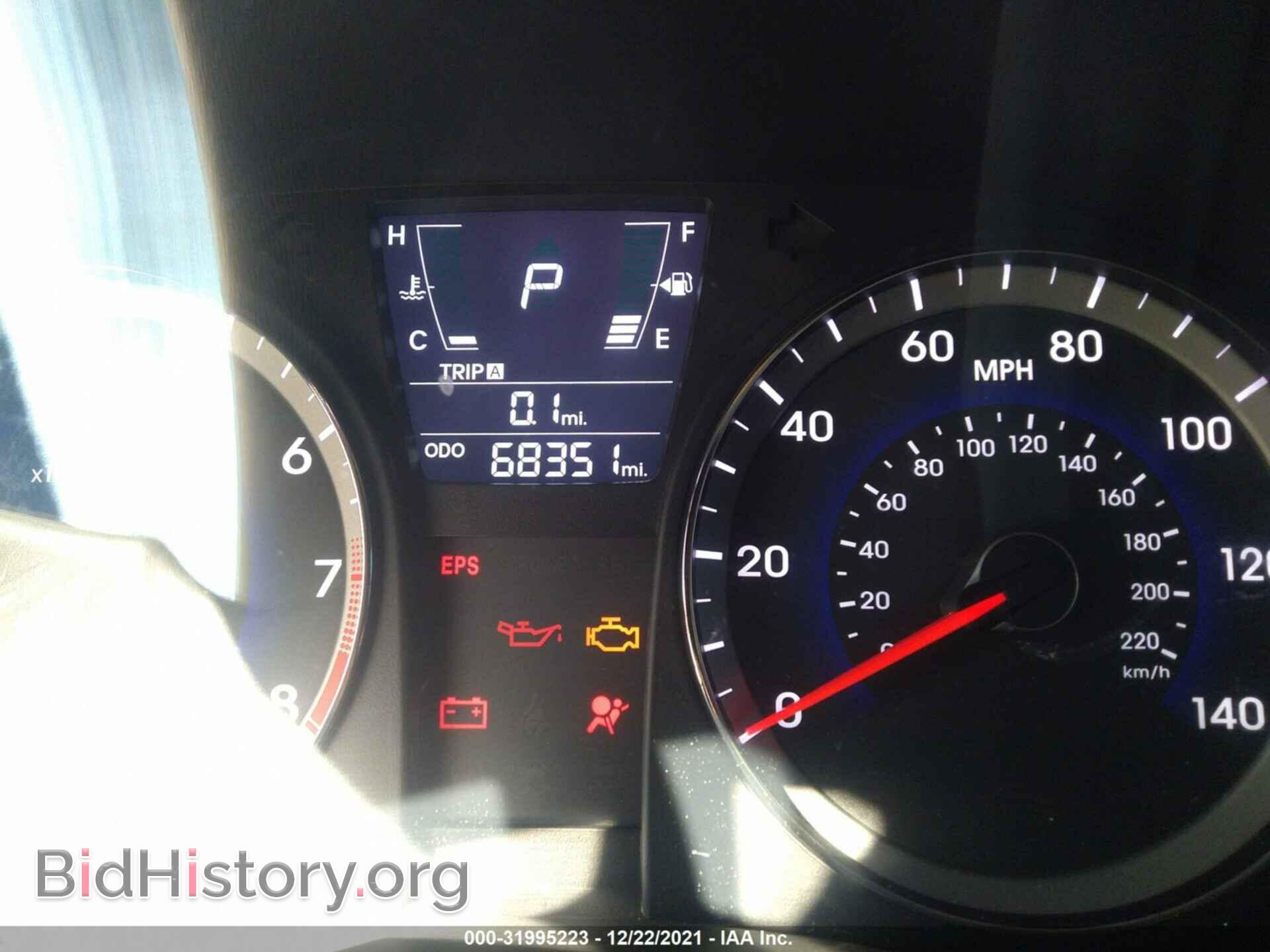 2013 HYUNDAI ACCENT - VIN: KMHCU5AE3DU120961 - Фото 7