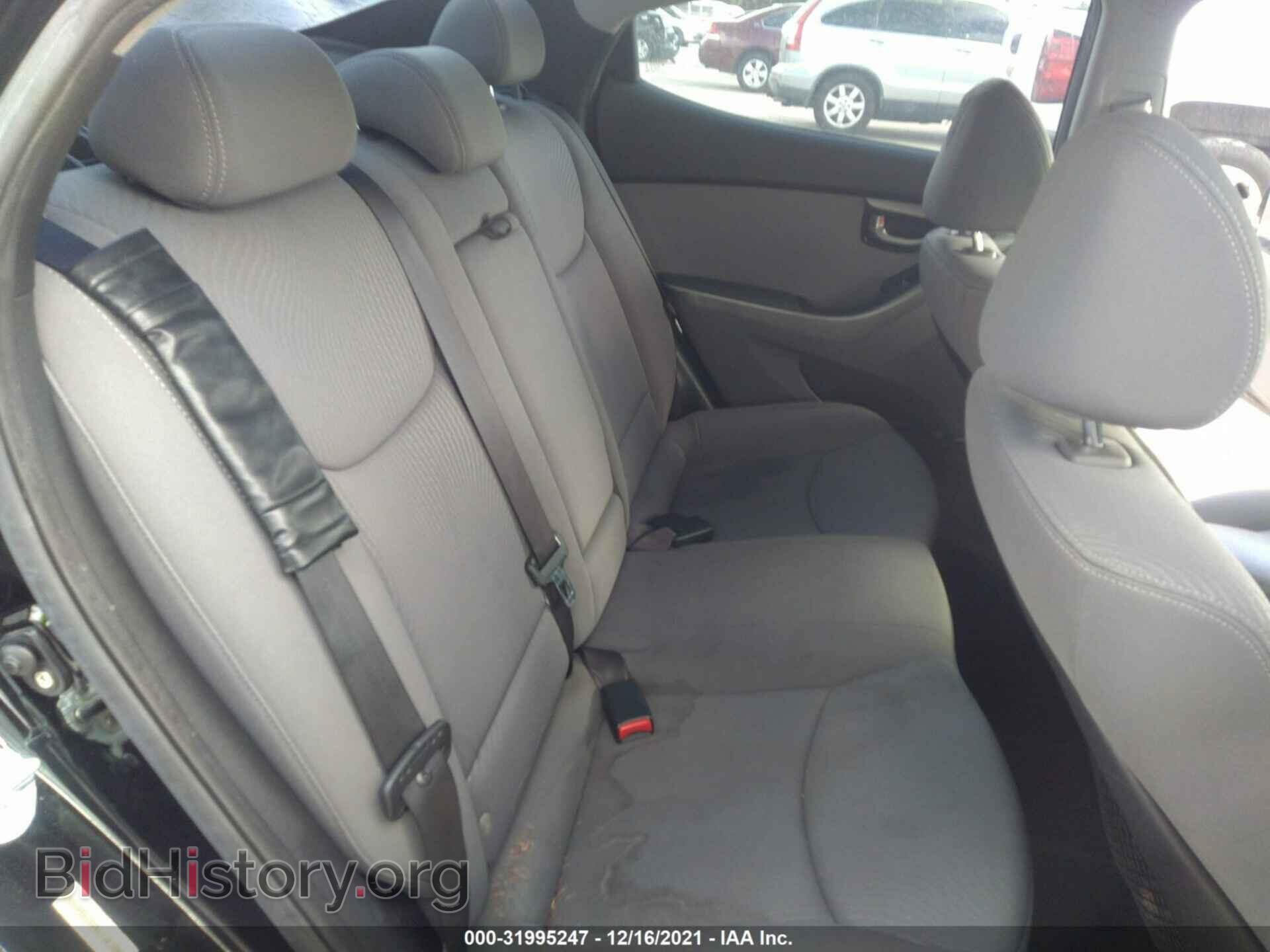 2014 HYUNDAI ELANTRA - VIN: KMHDH4AE0EU208791 - Фото 8