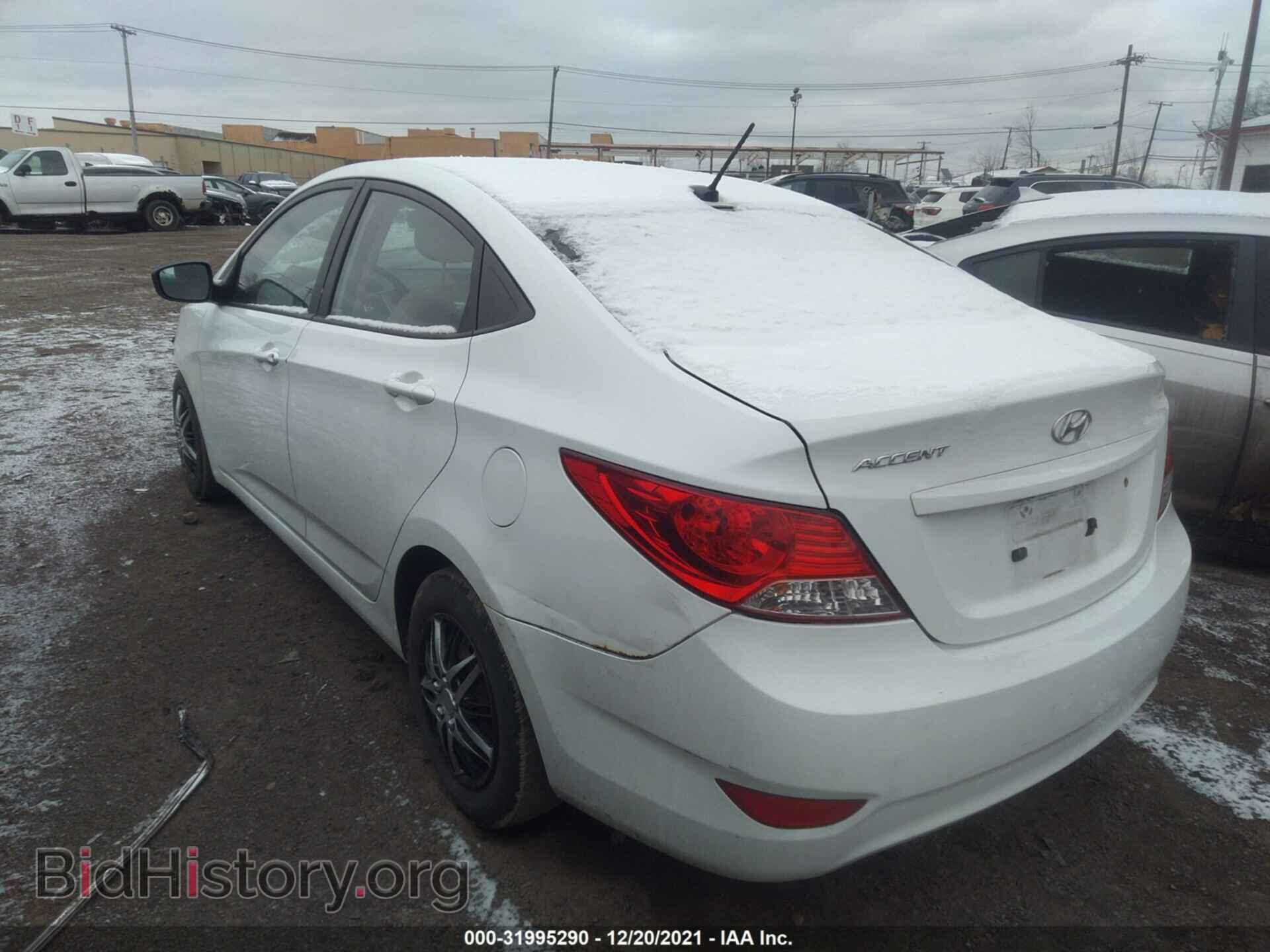 2013 HYUNDAI ACCENT - VIN: KMHCT4AE0DU407882 - Фото 3