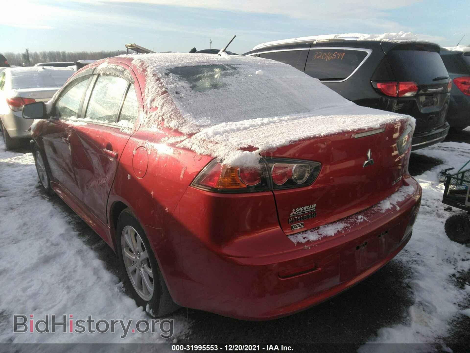 2012 MITSUBISHI LANCER - VIN: JA32V2FW3CU027237 - Фото 3