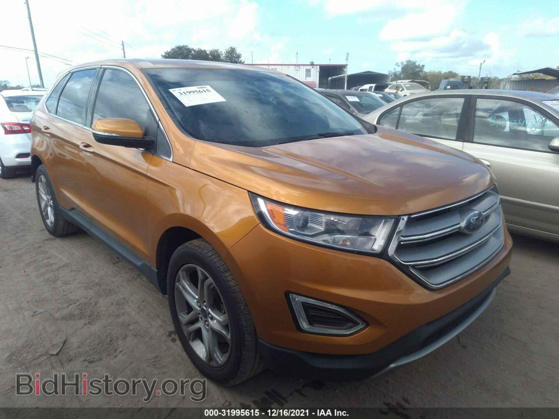 Фотография 2FMPK3K89GBB12099 - FORD EDGE 2016