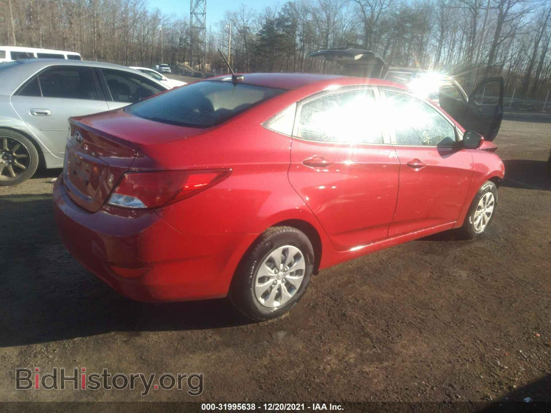 2017 HYUNDAI ACCENT - VIN: KMHCT4AE0HU320778 - Фото 4