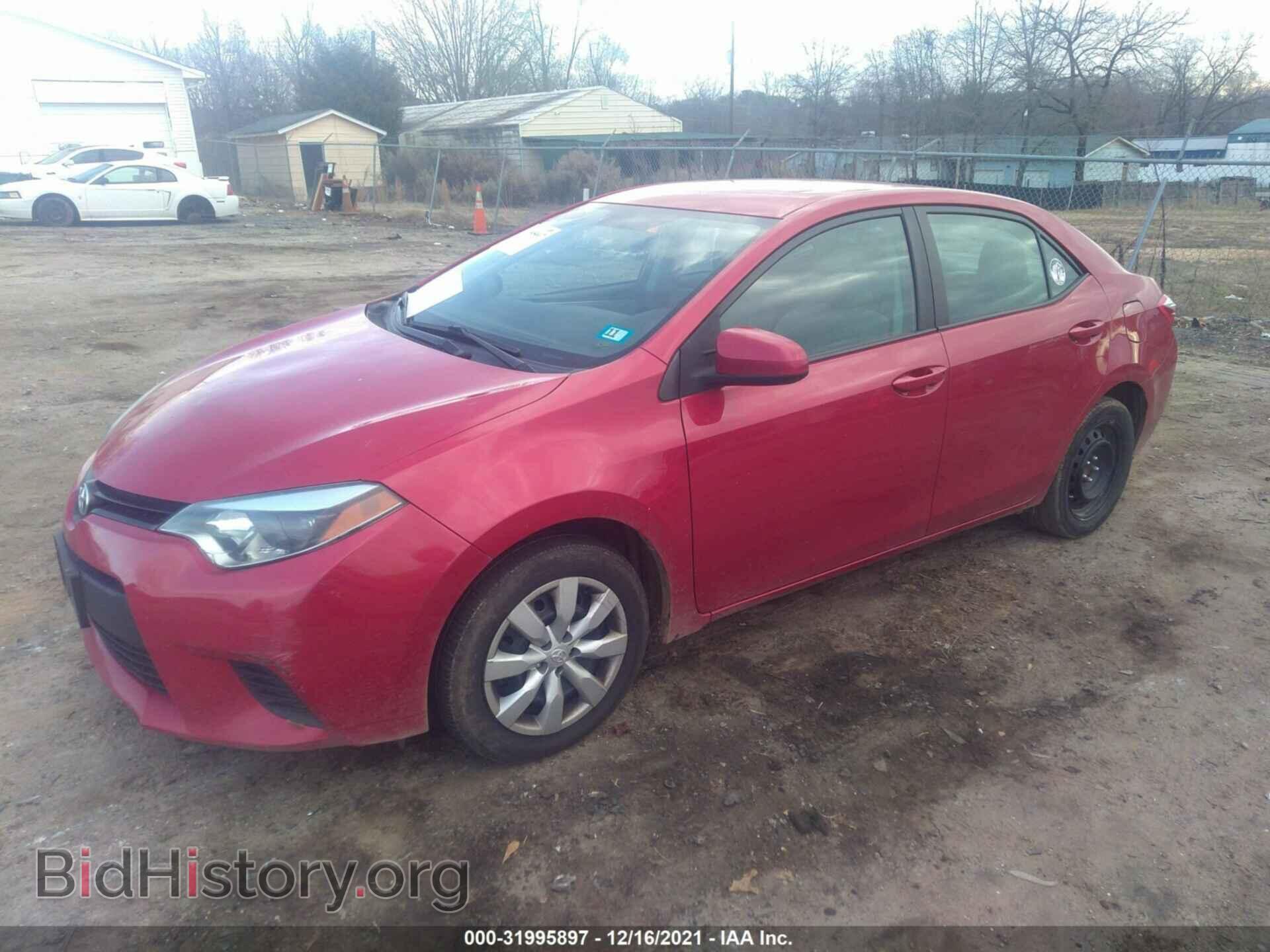 2014 TOYOTA COROLLA - VIN: 2T1BURHEXEC208191 - Фото 2