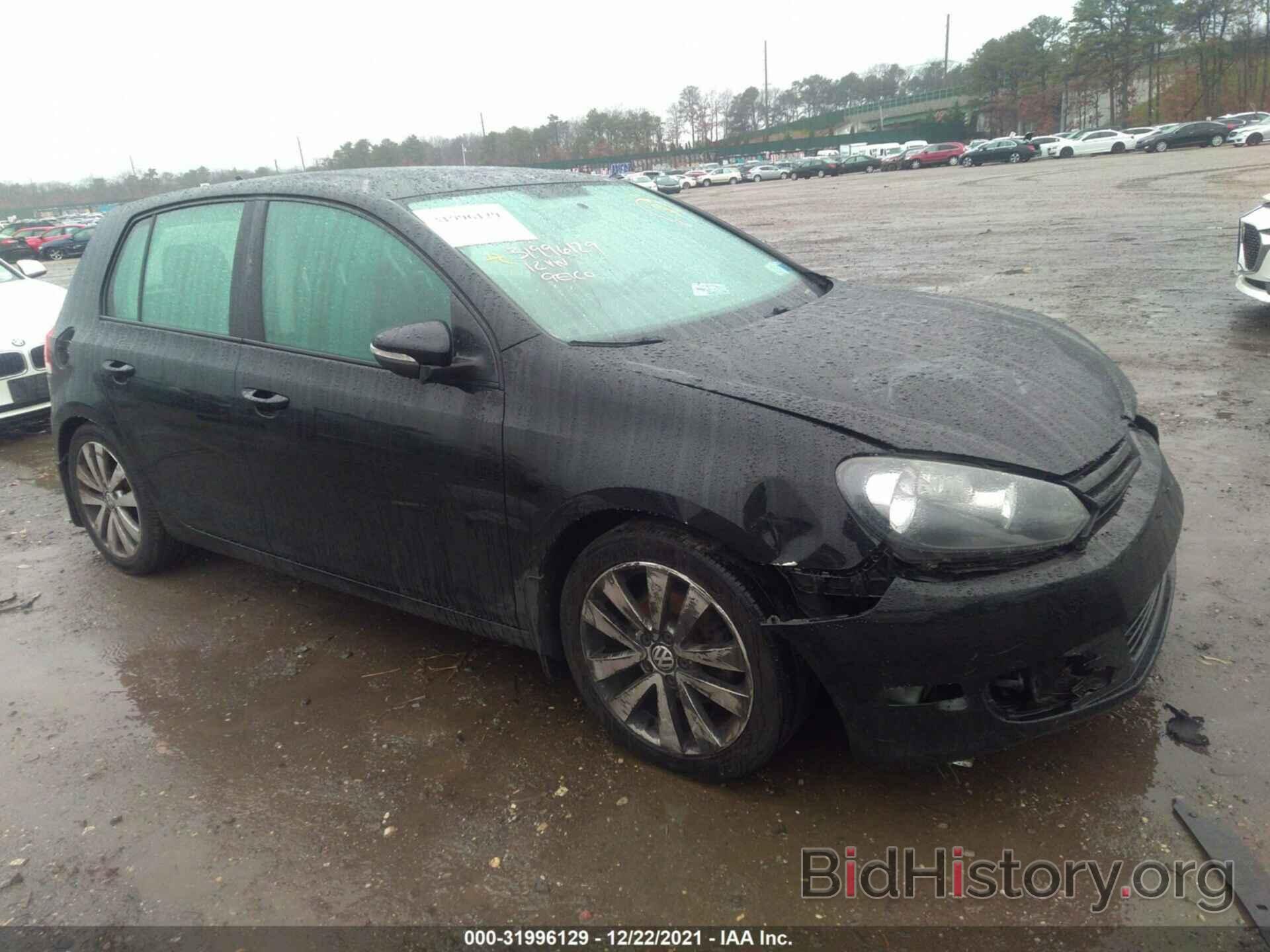 Photo WVWNM7AJXCW183547 - VOLKSWAGEN GOLF 2012