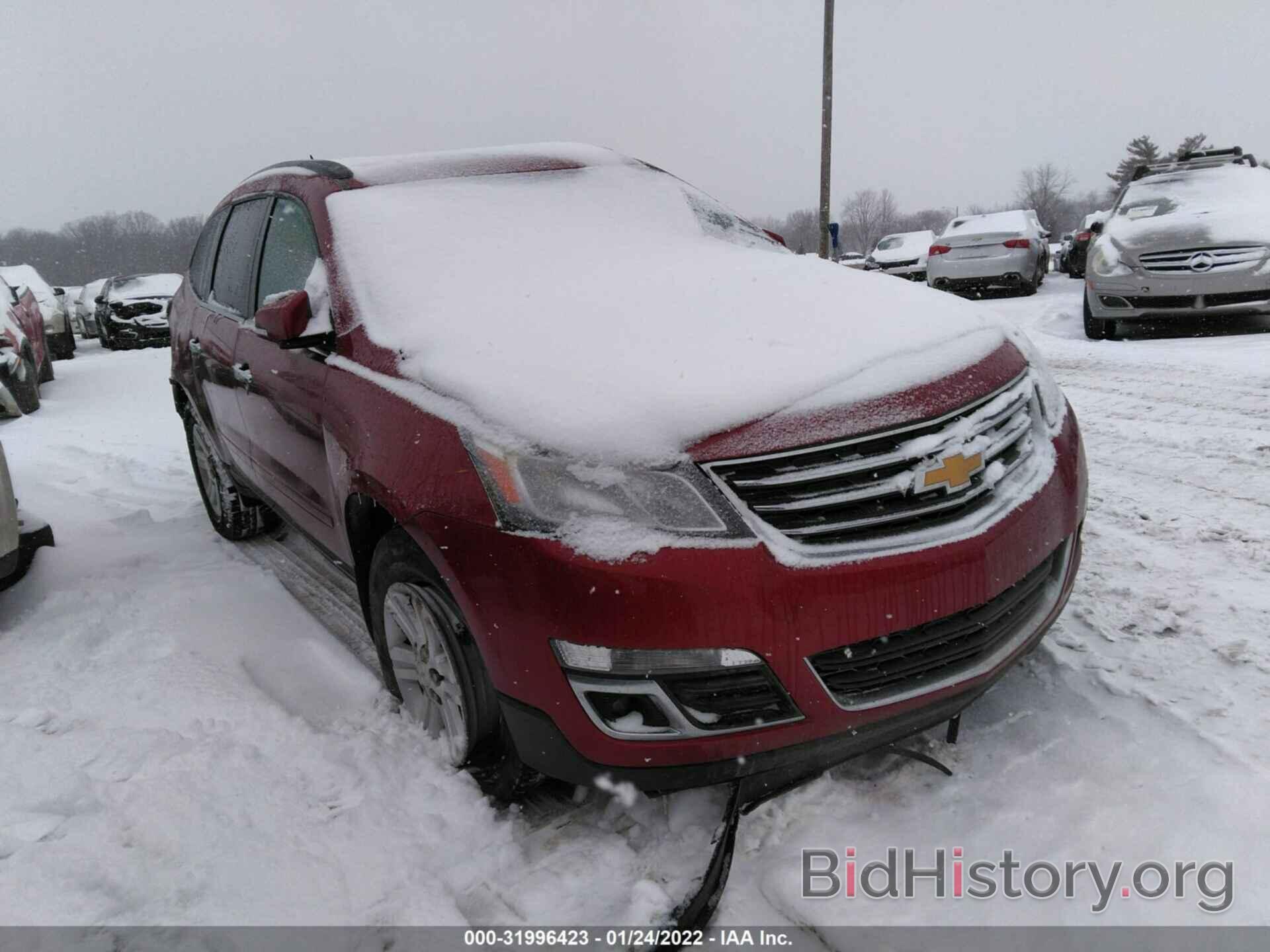 Фотография 1GNKRGKD3EJ121556 - CHEVROLET TRAVERSE 2014