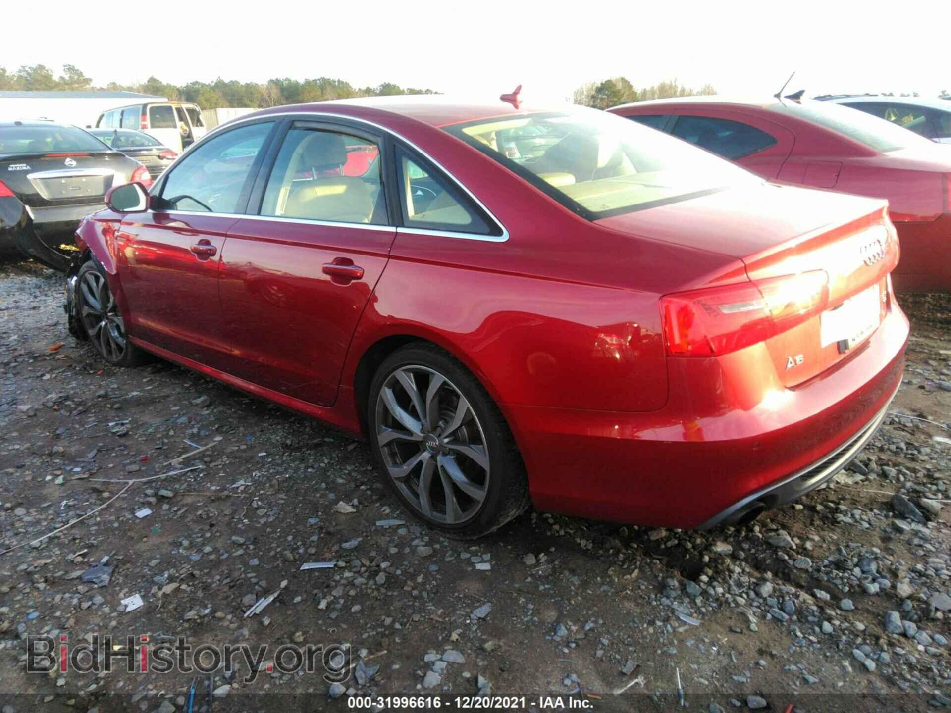 2013 AUDI A6 - VIN: WAUJGAFC8DN127981 - Фото 3