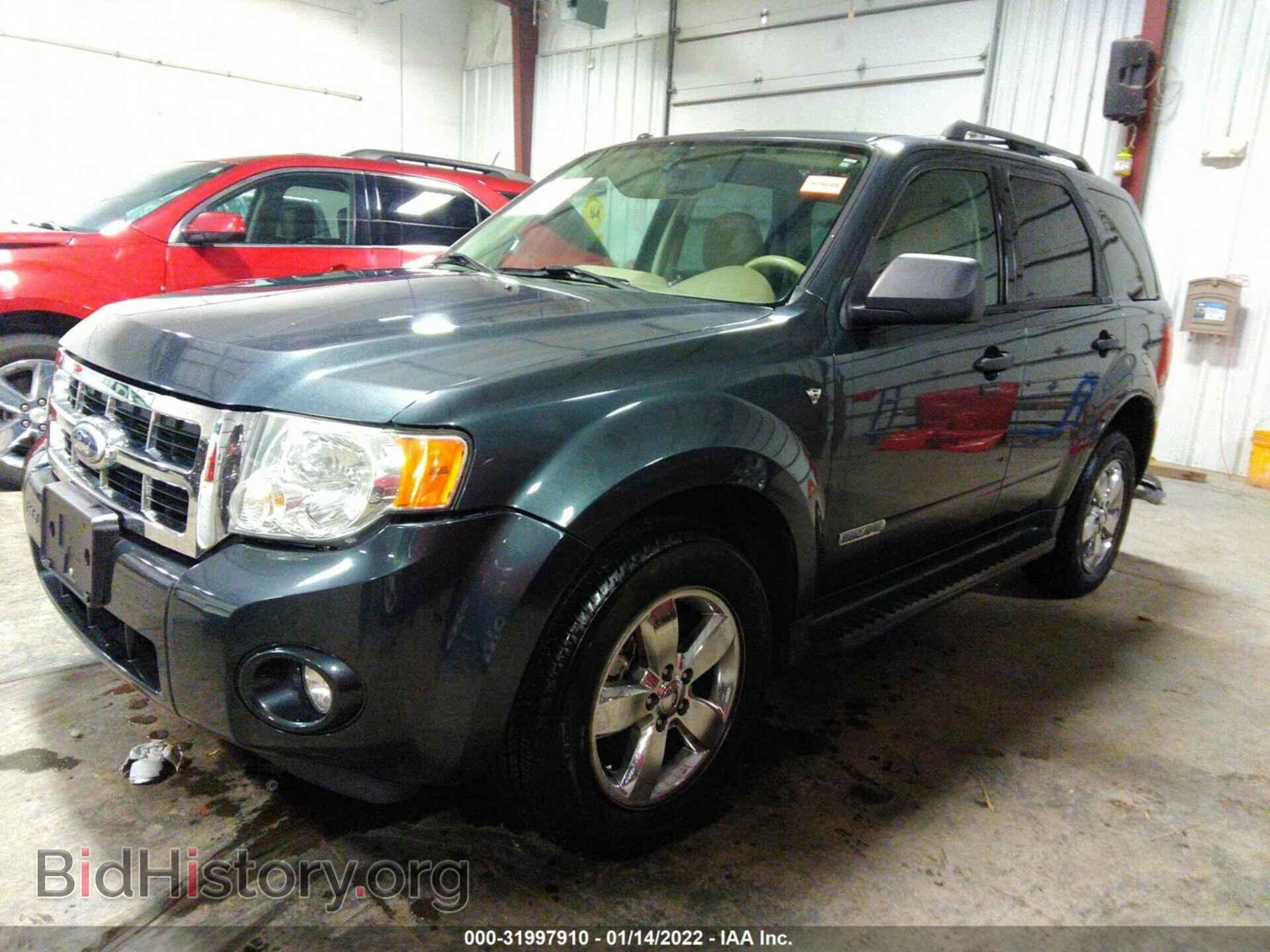 2008 FORD ESCAPE - VIN: 1FMCU93128KC82955 - Фото 2