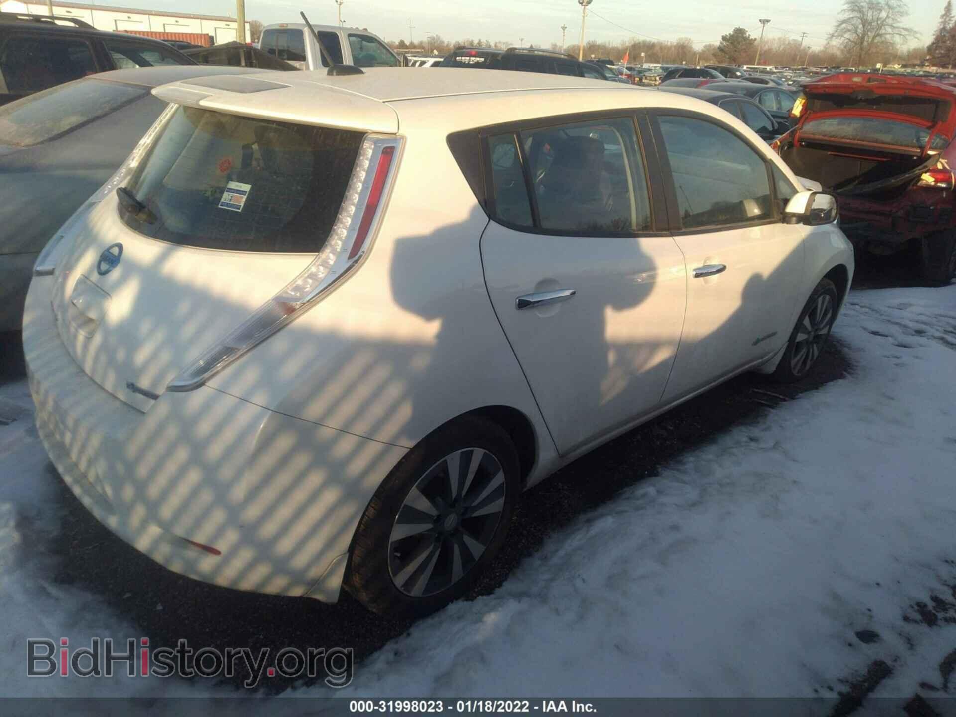 2015 NISSAN LEAF - VIN: 1N4AZ0CP9FC301754 - Фото 4