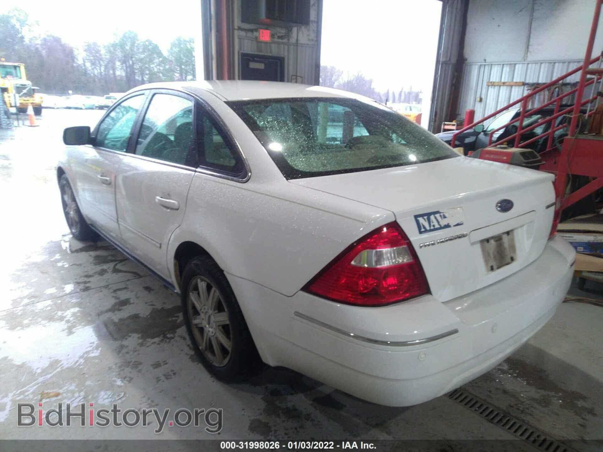 2006 FORD FIVE HUNDRED - VIN: 1FAFP25116G122763 - Фото 3