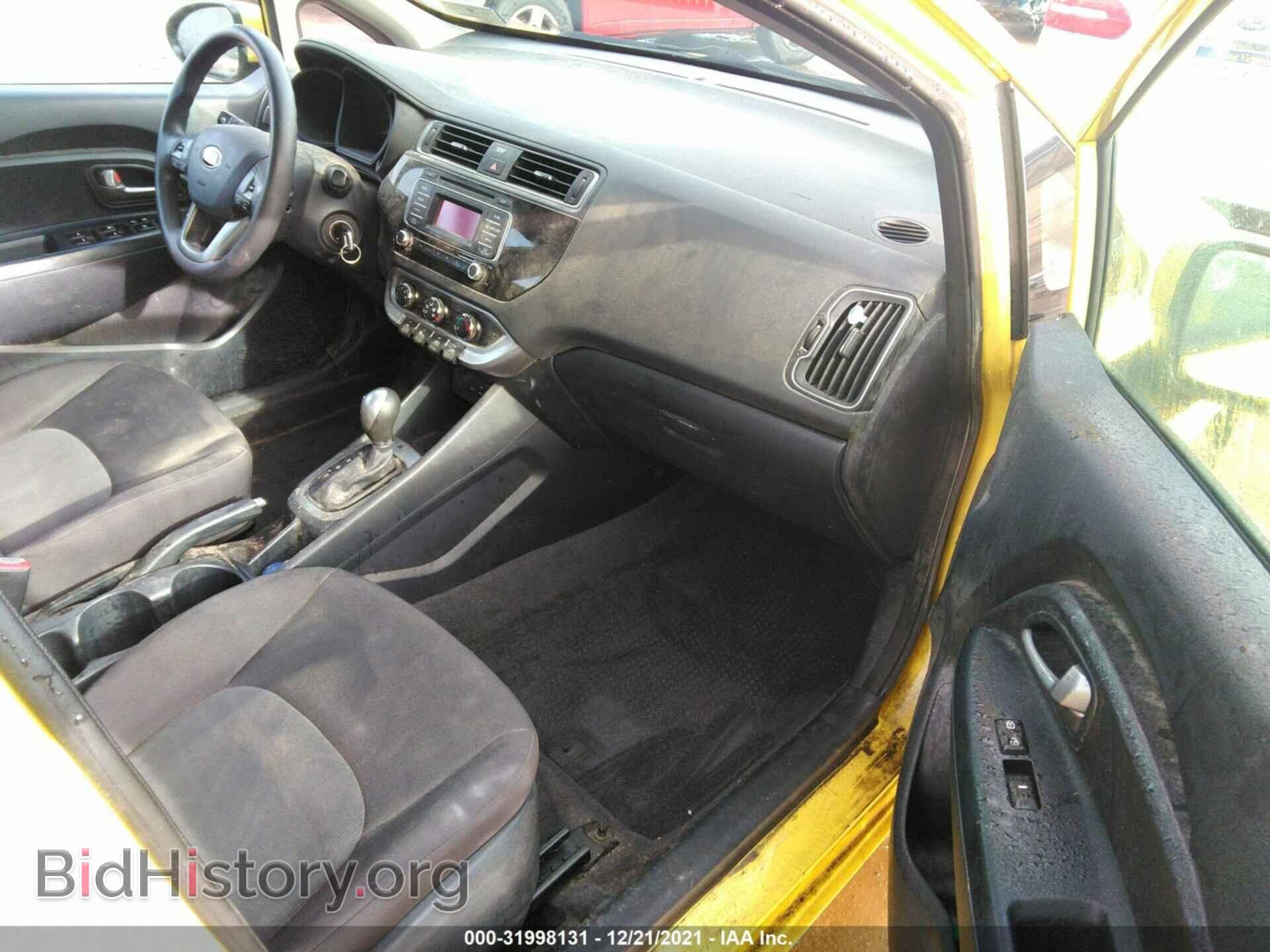 2016 KIA RIO - VIN: KNADM5A3XG6659123 - Фото 5