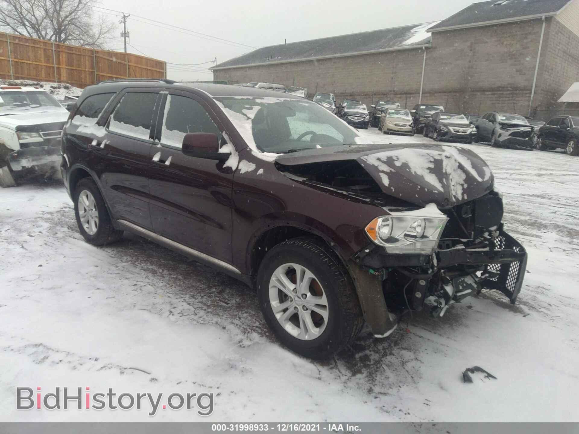 Photo 1C4RDJAG3CC172684 - DODGE DURANGO 2012