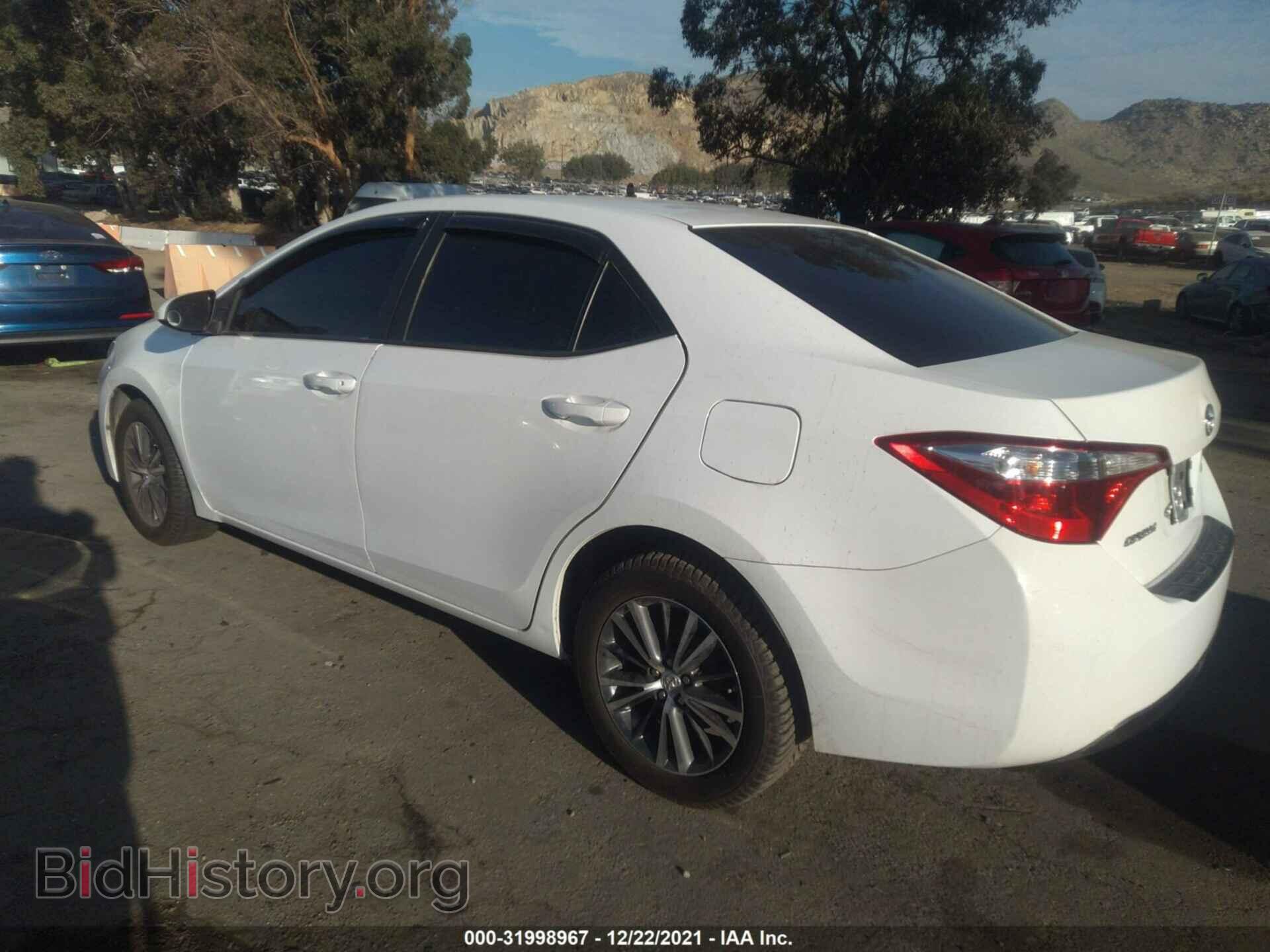 2016 TOYOTA COROLLA - VIN: 5YFBURHE4GP512135 - Фото 3