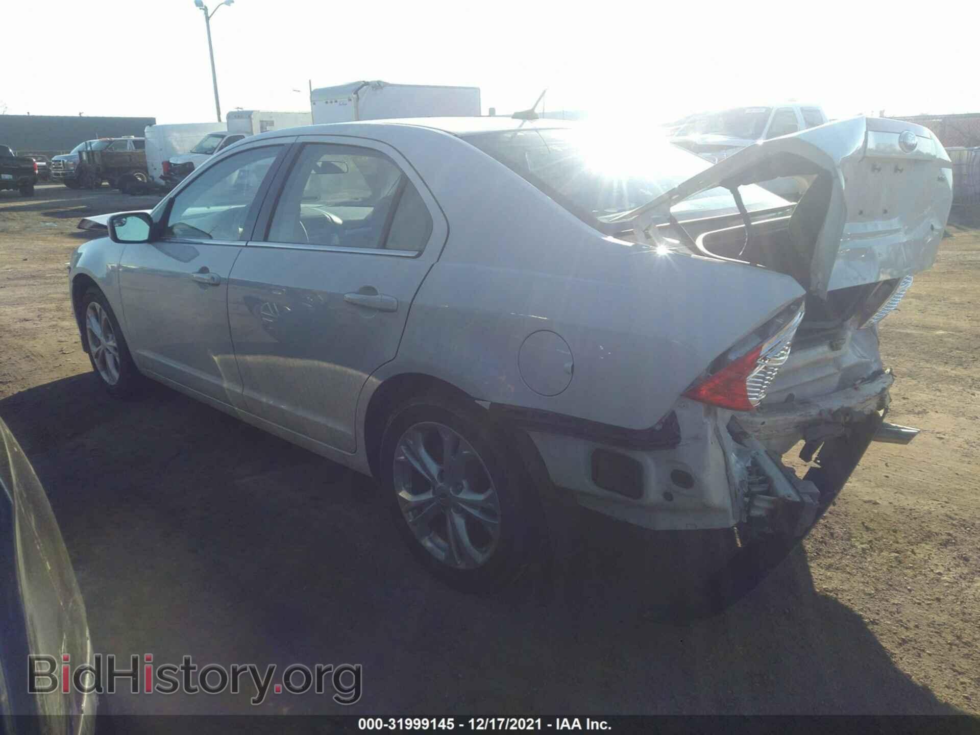 2012 FORD FUSION - VIN: 3FAHP0HA4CR125833 - Фото 3