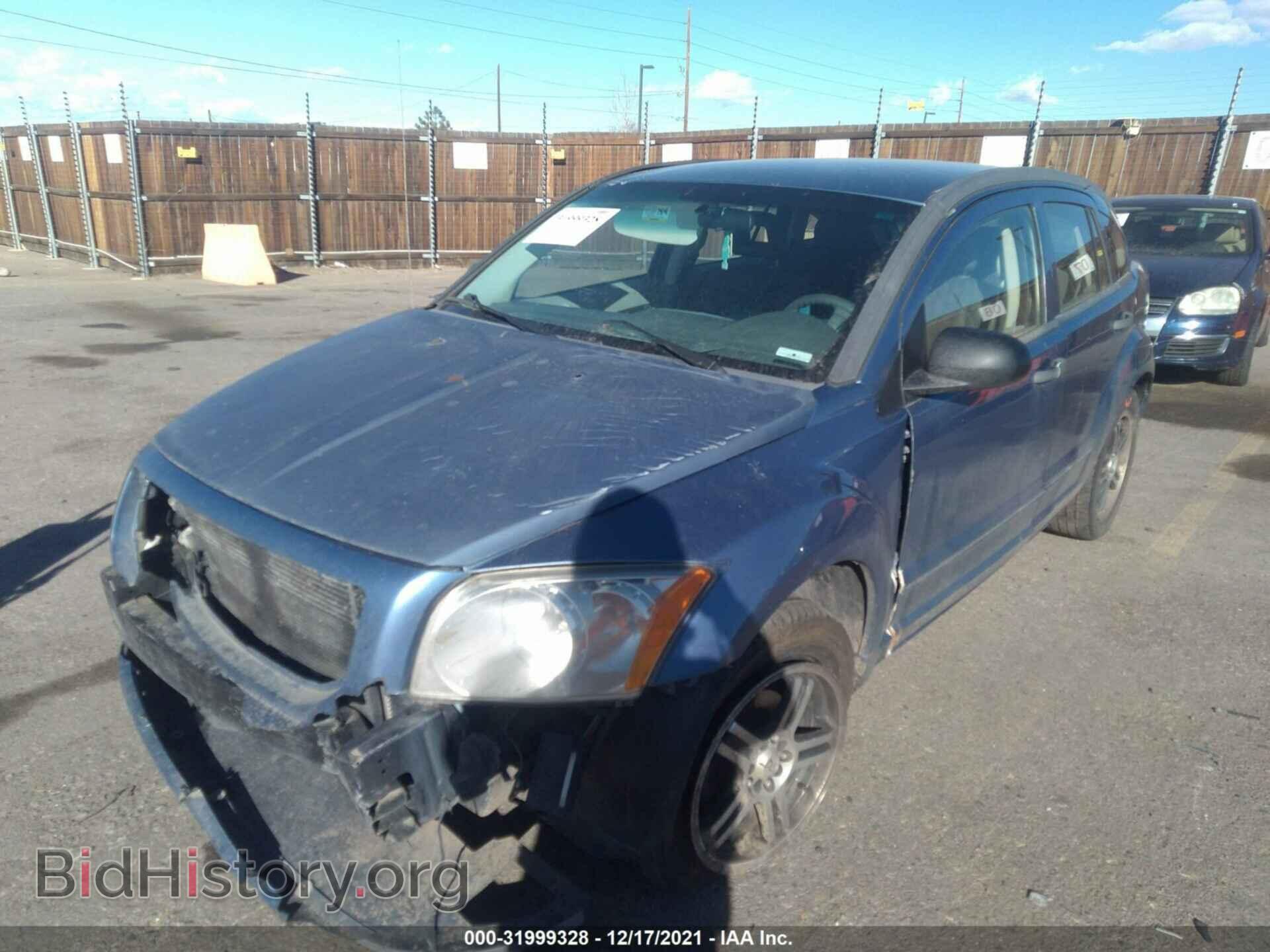 2007 DODGE CALIBER - VIN: 1B3HB48B67D114583 - Фото 2