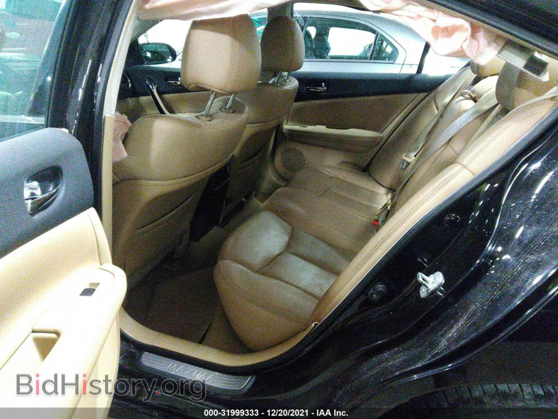 2011 NISSAN MAXIMA - VIN: 1N4AA5APXBC865740 - Фото 8