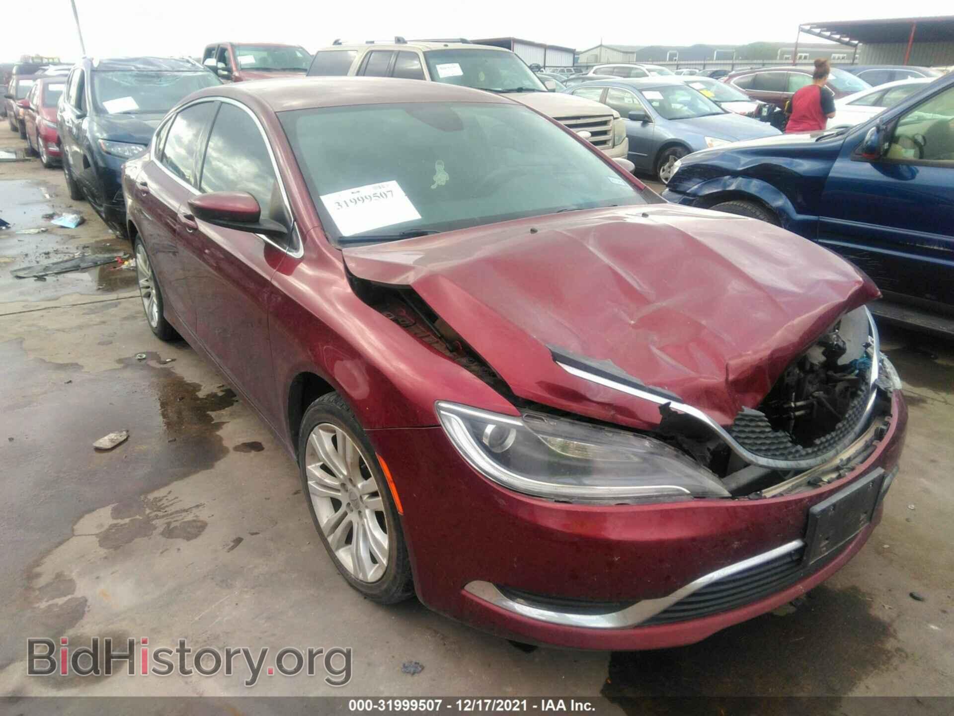 Фотография 1C3CCCAB9FN673052 - CHRYSLER 200 2015